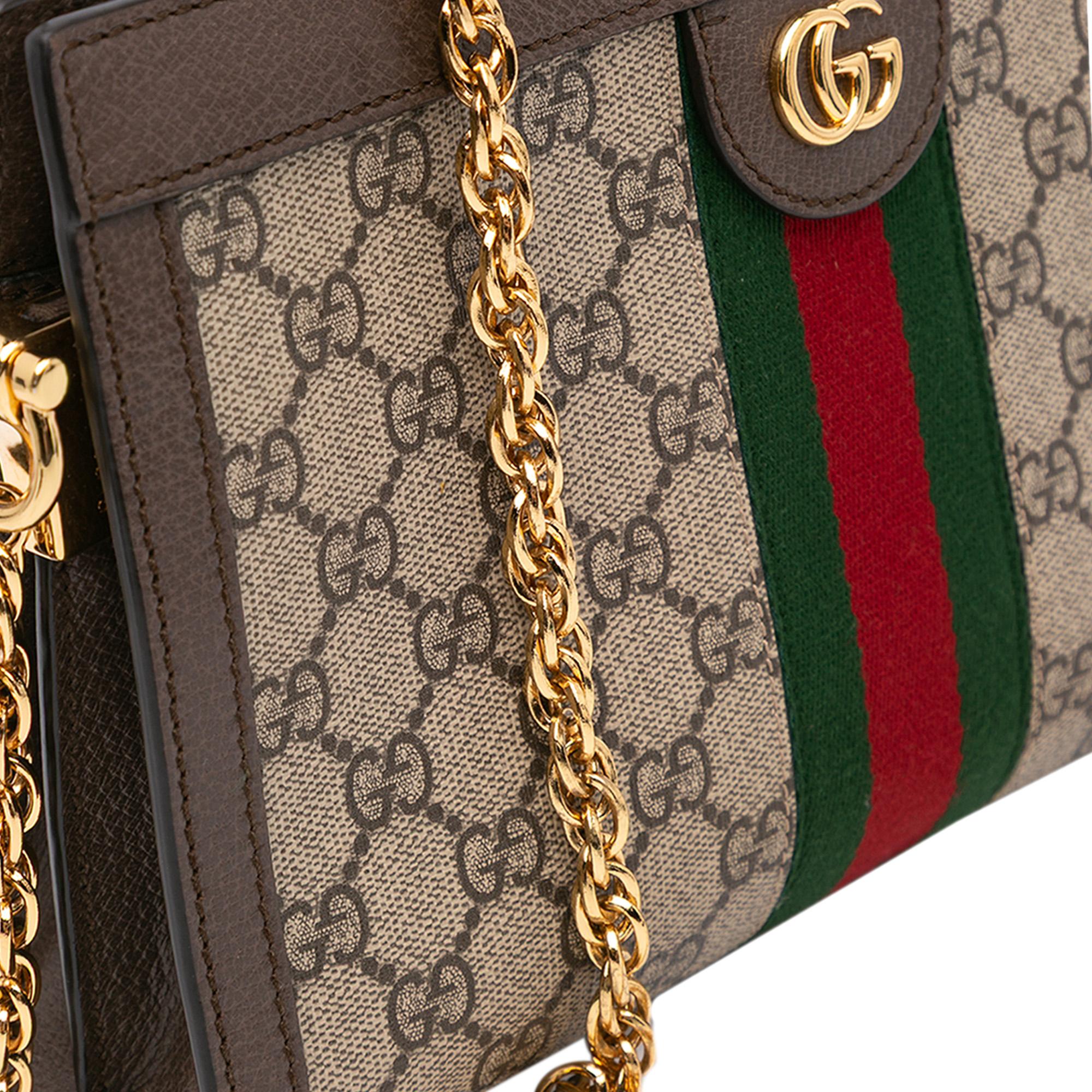 Gucci Small GG Supreme Ophidia Crossbody