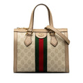 Gucci Small GG Supreme Ophidia Satchel (SHG-gSeSoW)