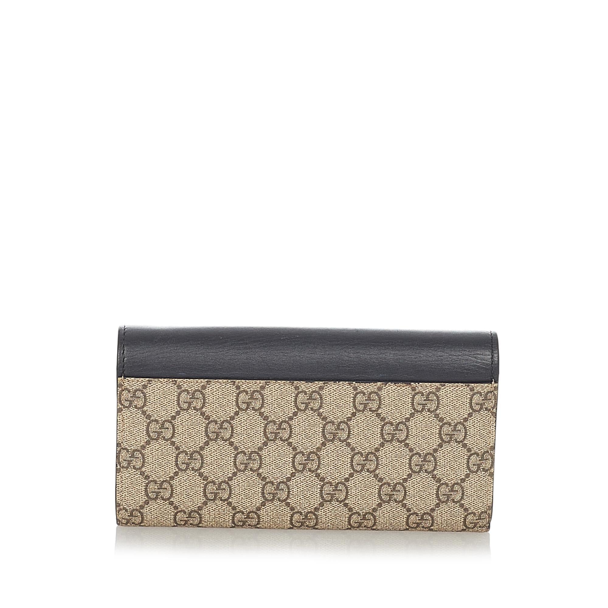 Gucci Small Gucci Supreme Padlock Crossbody Bag (SHG-23391)