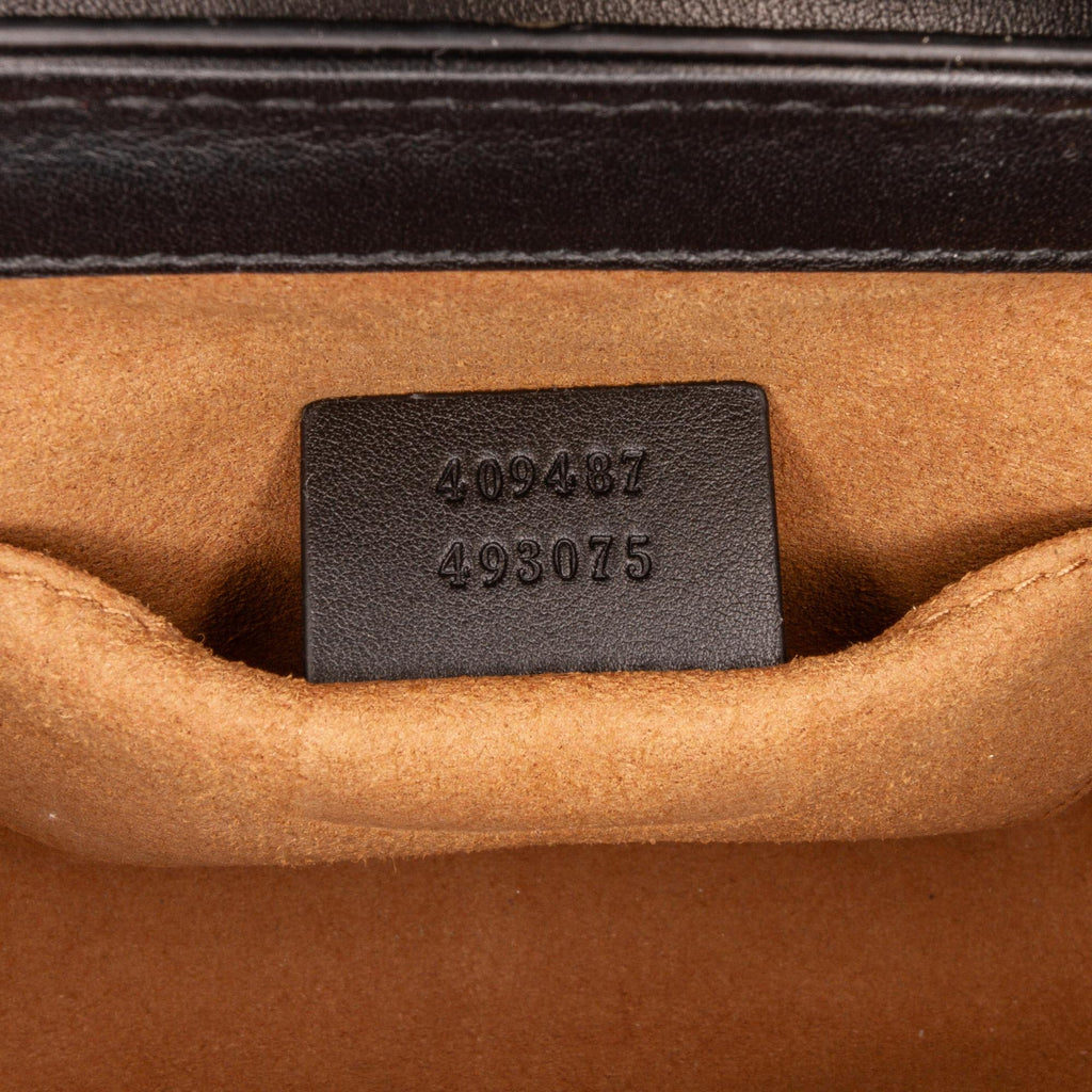 Gucci Small GG Supreme Padlock Crossbody (SHG-lh7Ikz)