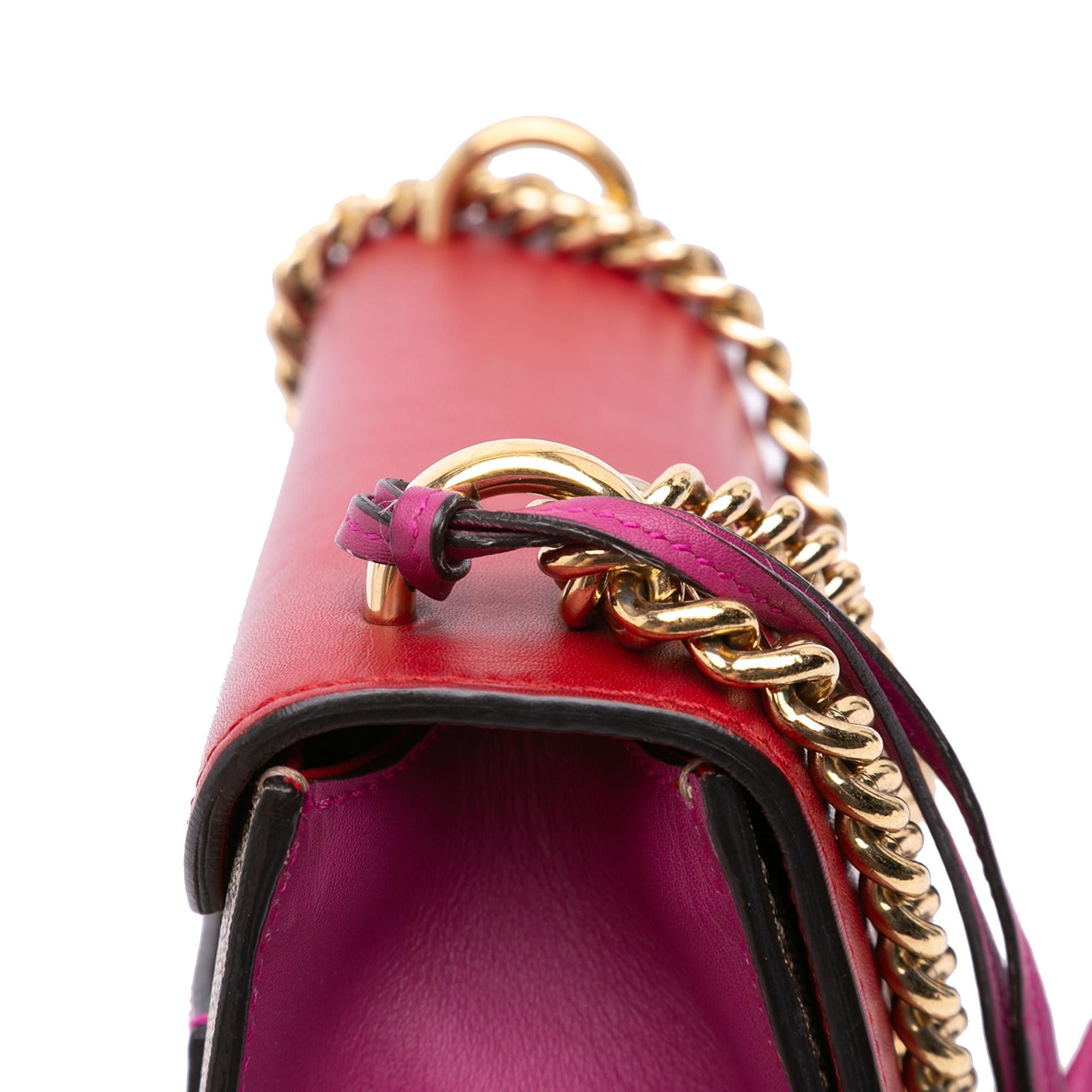 Gucci Small GG Supreme Padlock Crossbody