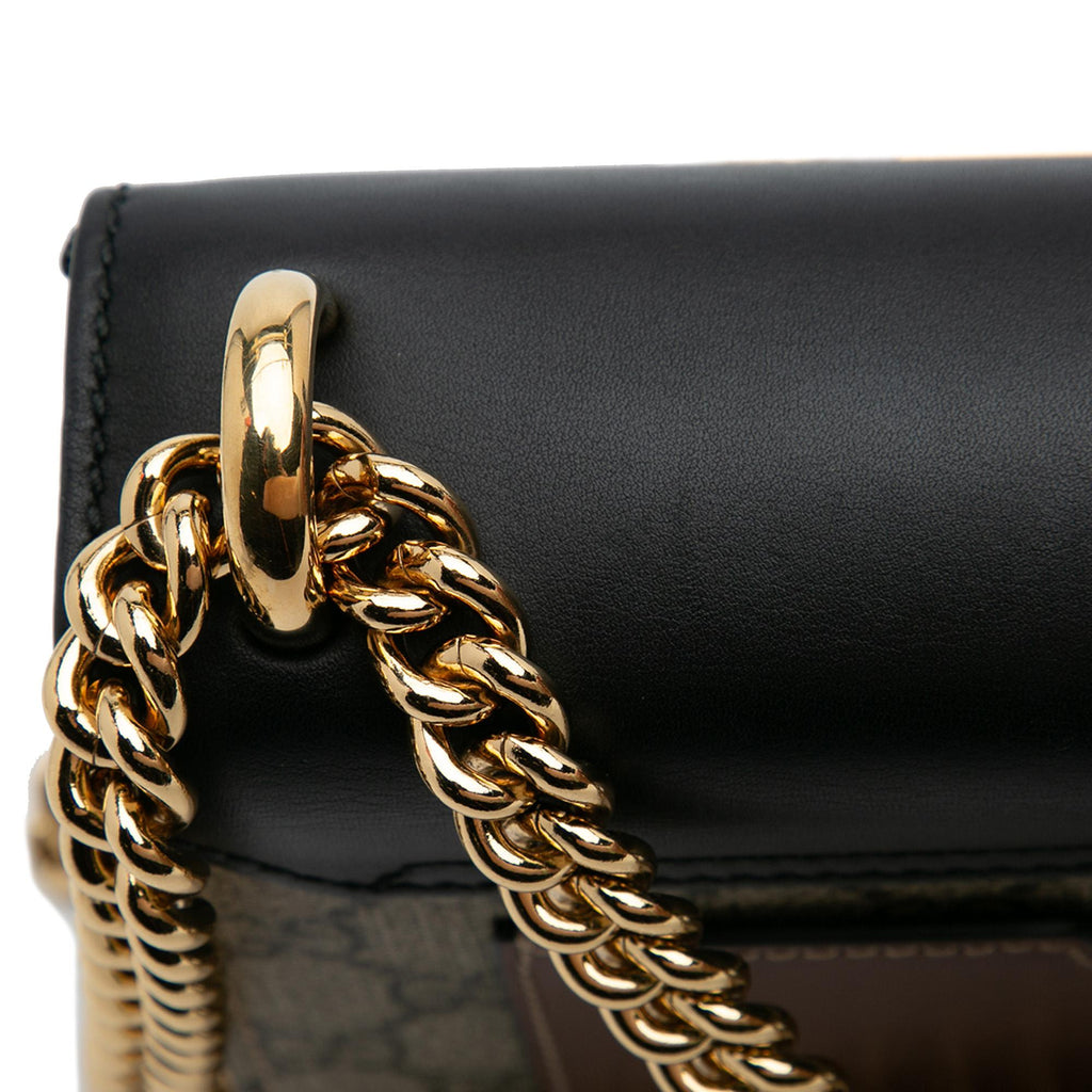 Gucci Small GG Supreme Padlock Crossbody