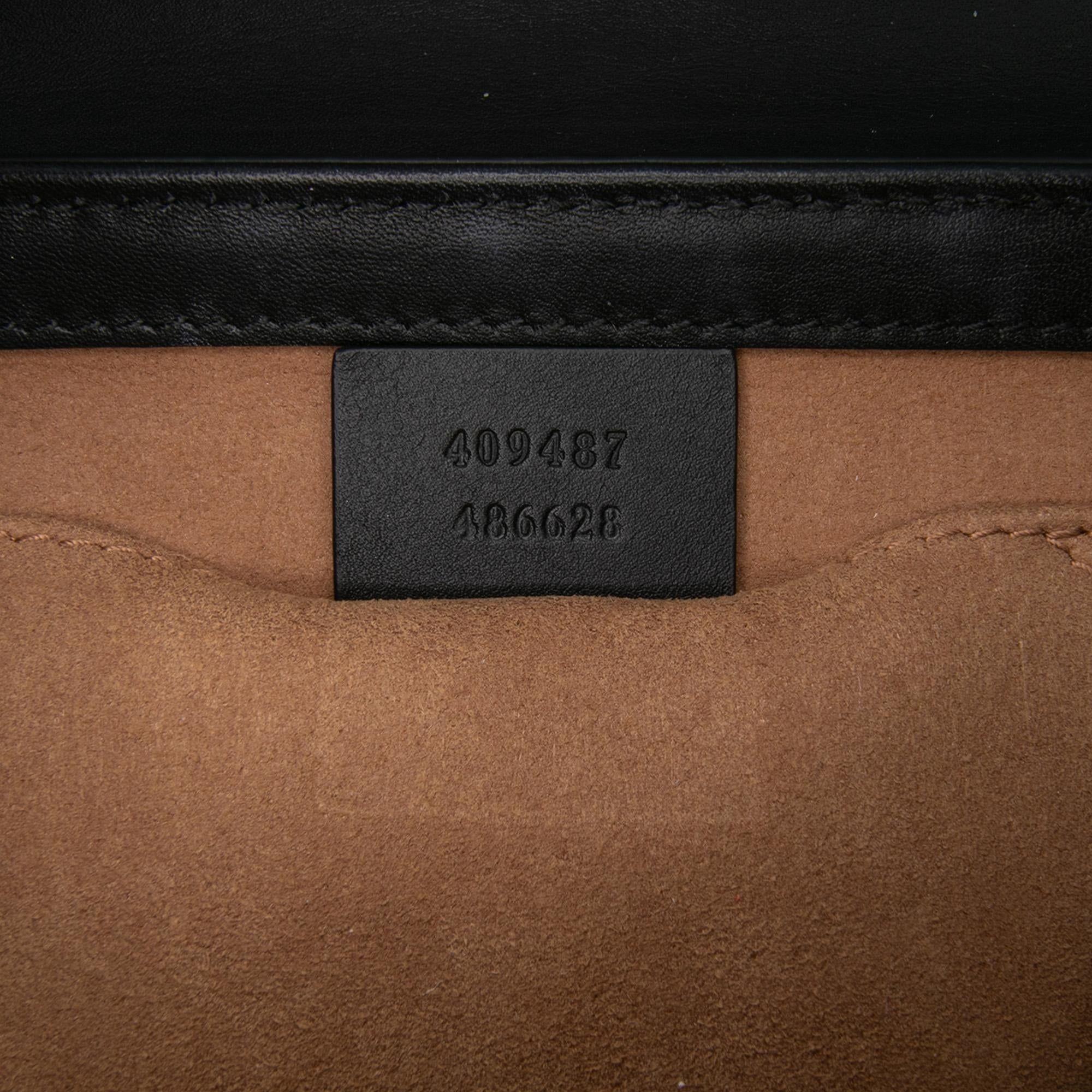 Gucci Small GG Supreme Padlock Crossbody