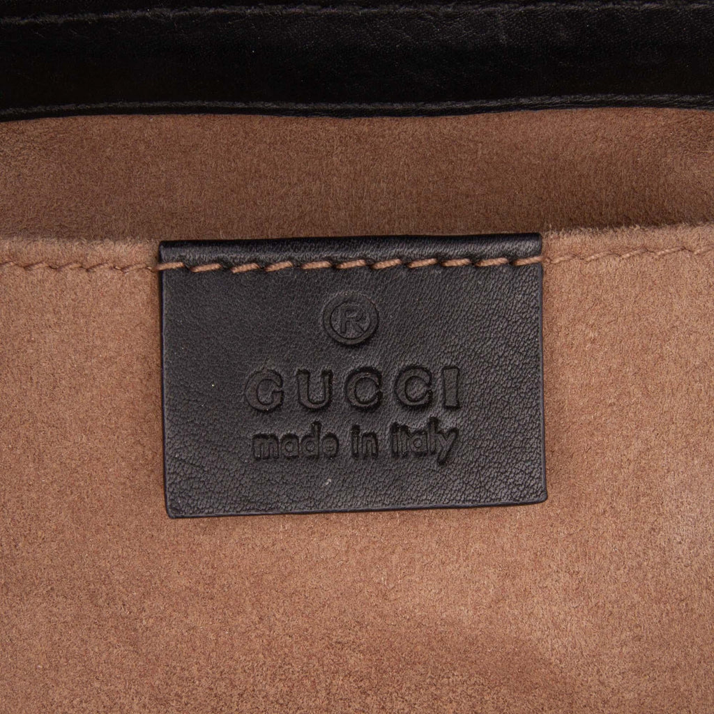 Gucci Small GG Supreme Padlock Crossbody