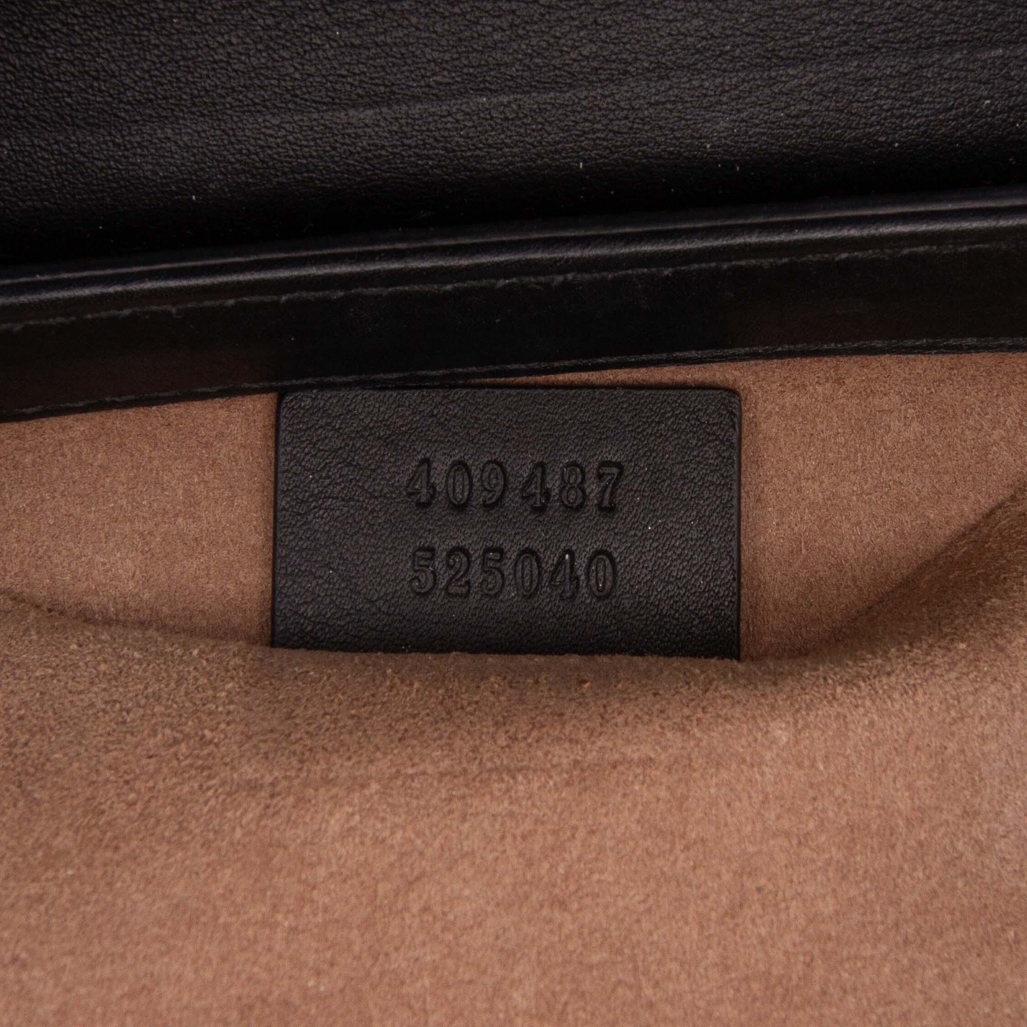 Gucci Small GG Supreme Padlock Crossbody
