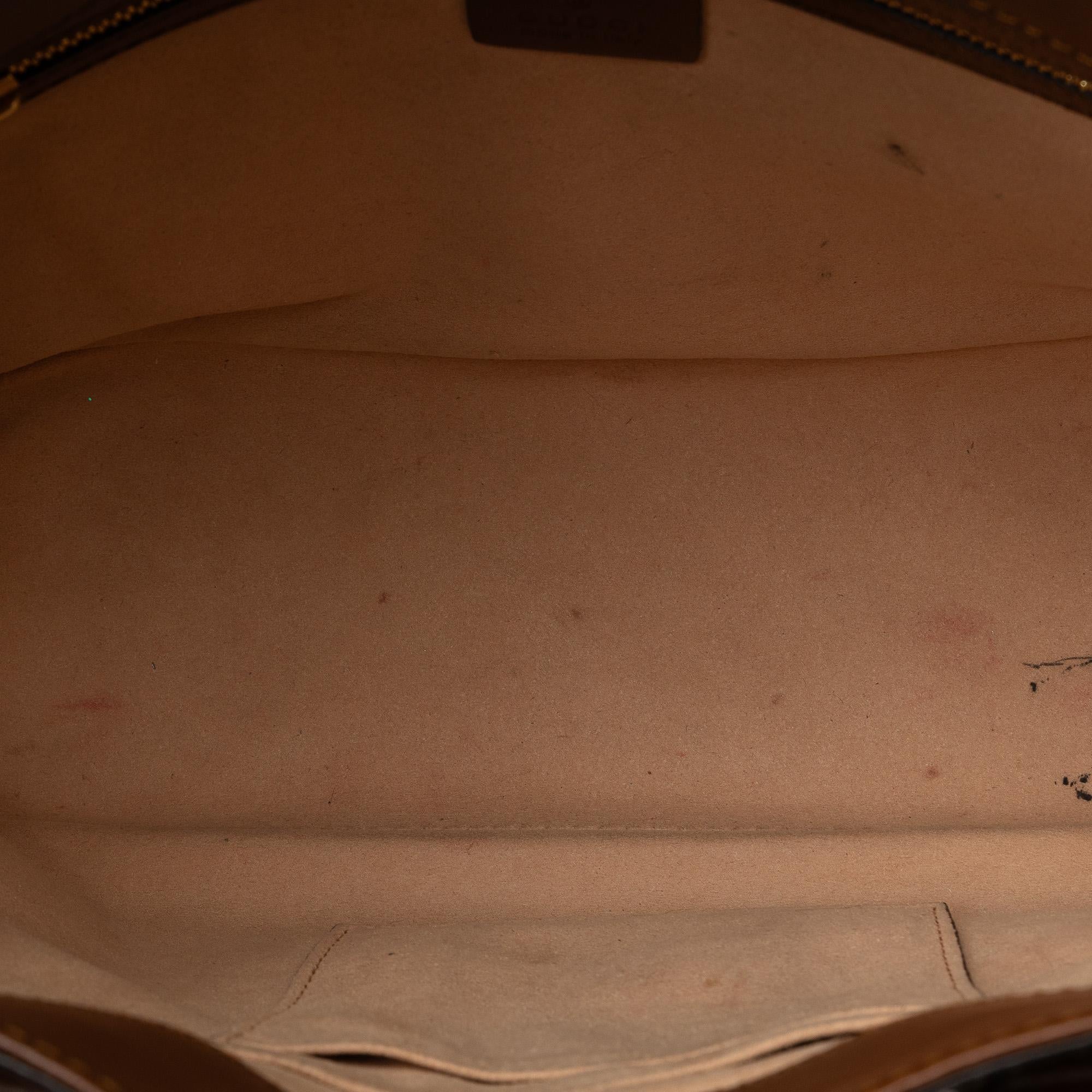 Gucci Small GG Supreme Satchel (SHG-yrNoBg)