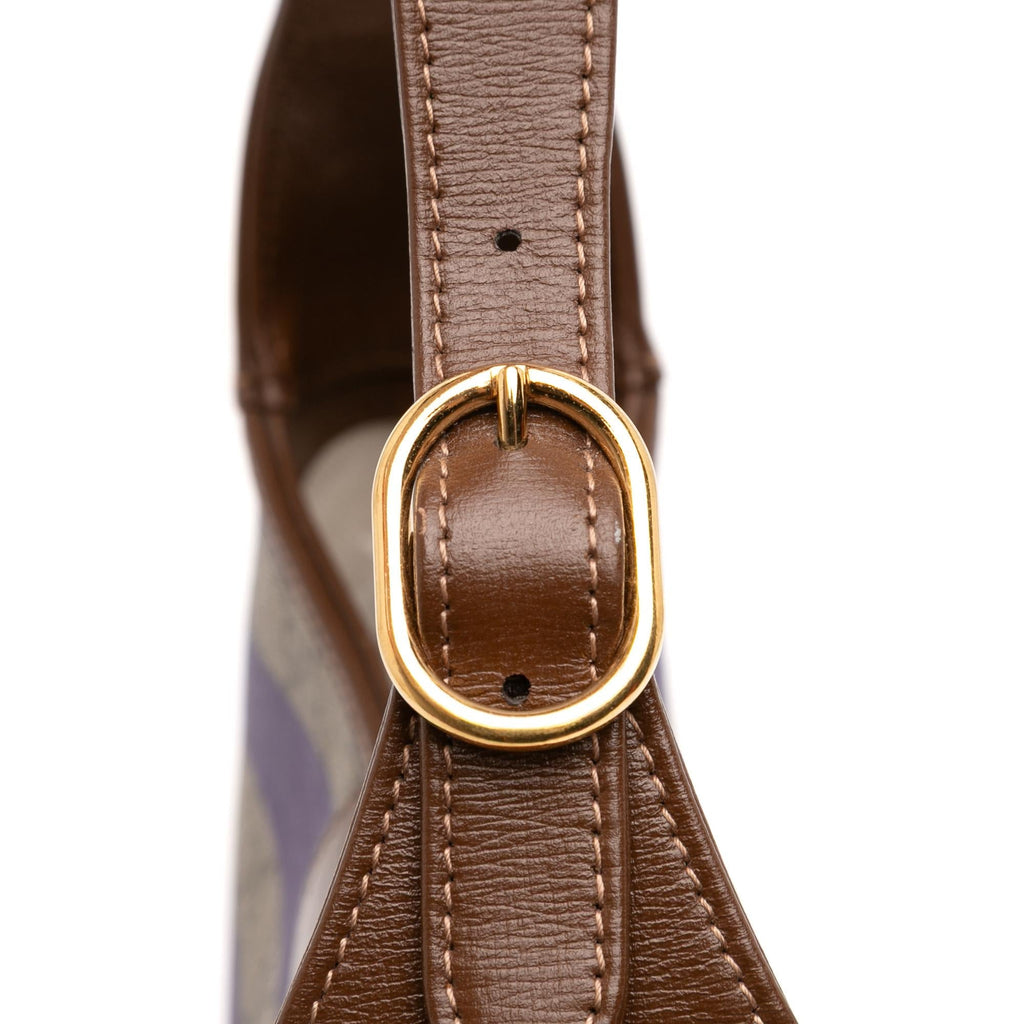Gucci Small GG Supreme Web Geometric Jackie 1961 Crossbody