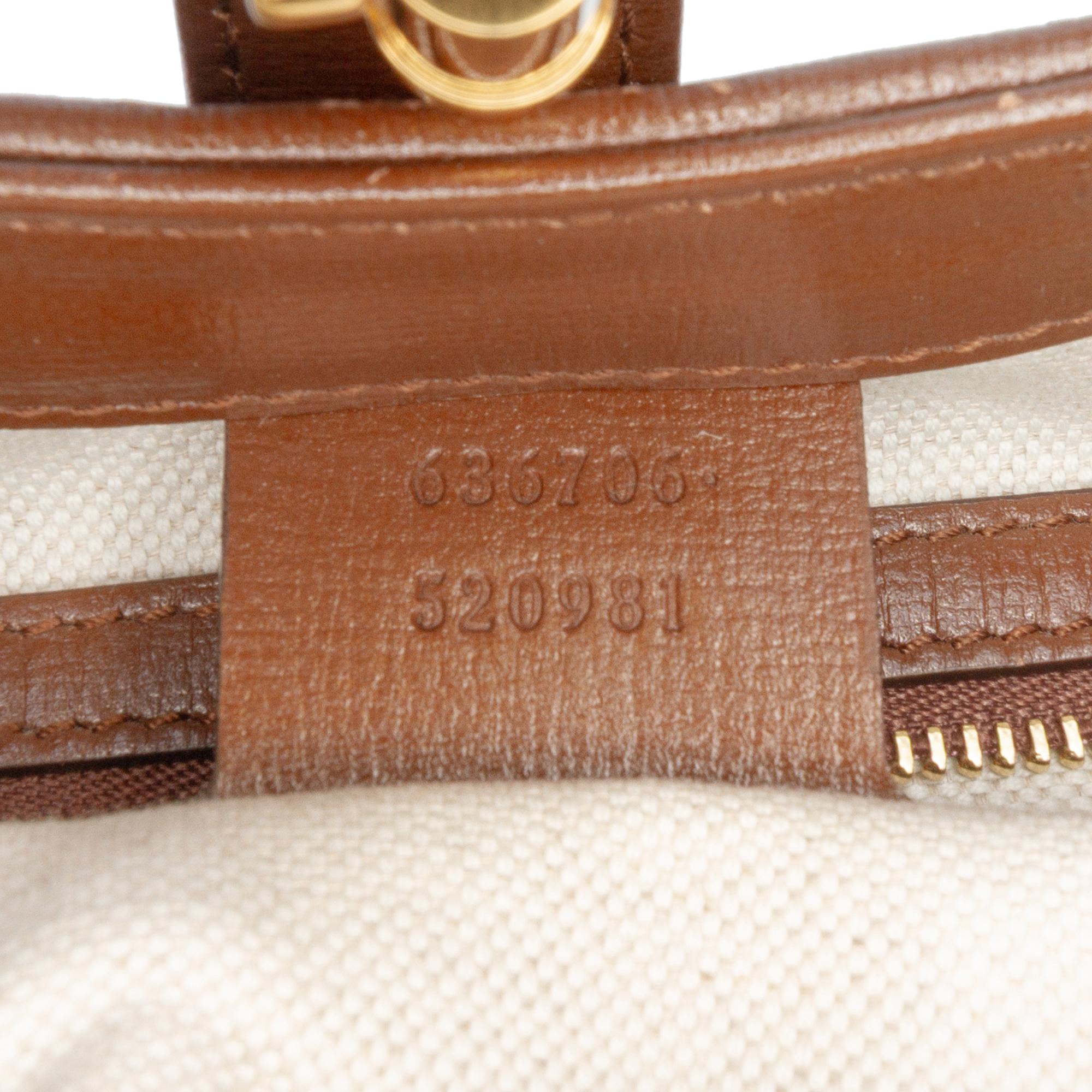 Gucci Small GG Supreme Web Geometric Jackie 1961 Crossbody