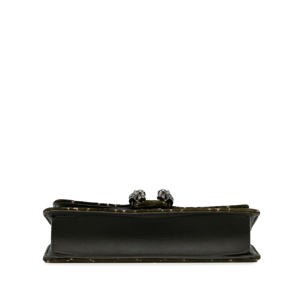 Gucci Small GG Velvet Dionysus Shoulder  Bag (SHG-kiB2ot)