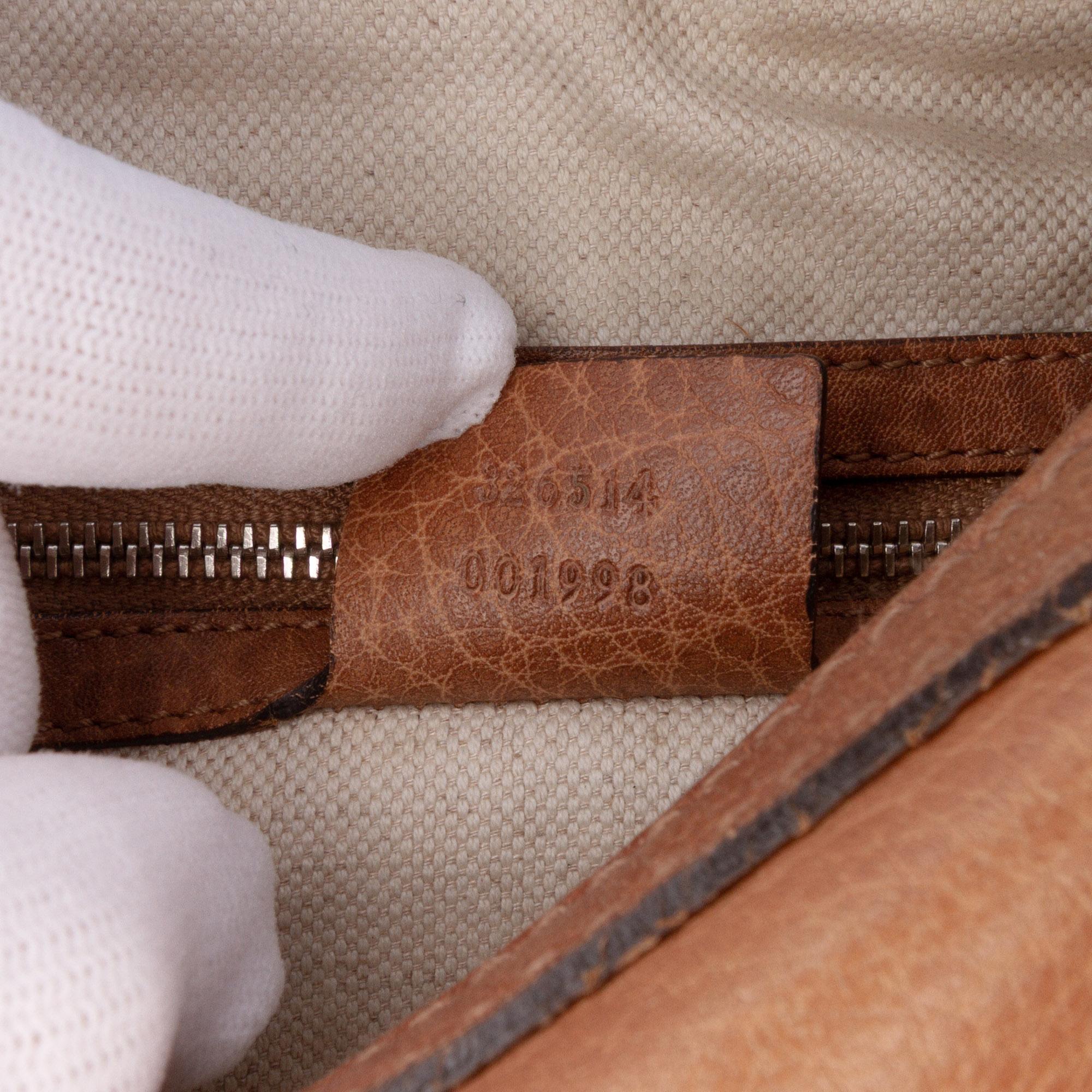 Gucci Small Grained Calfskin Miss GG Satchel
