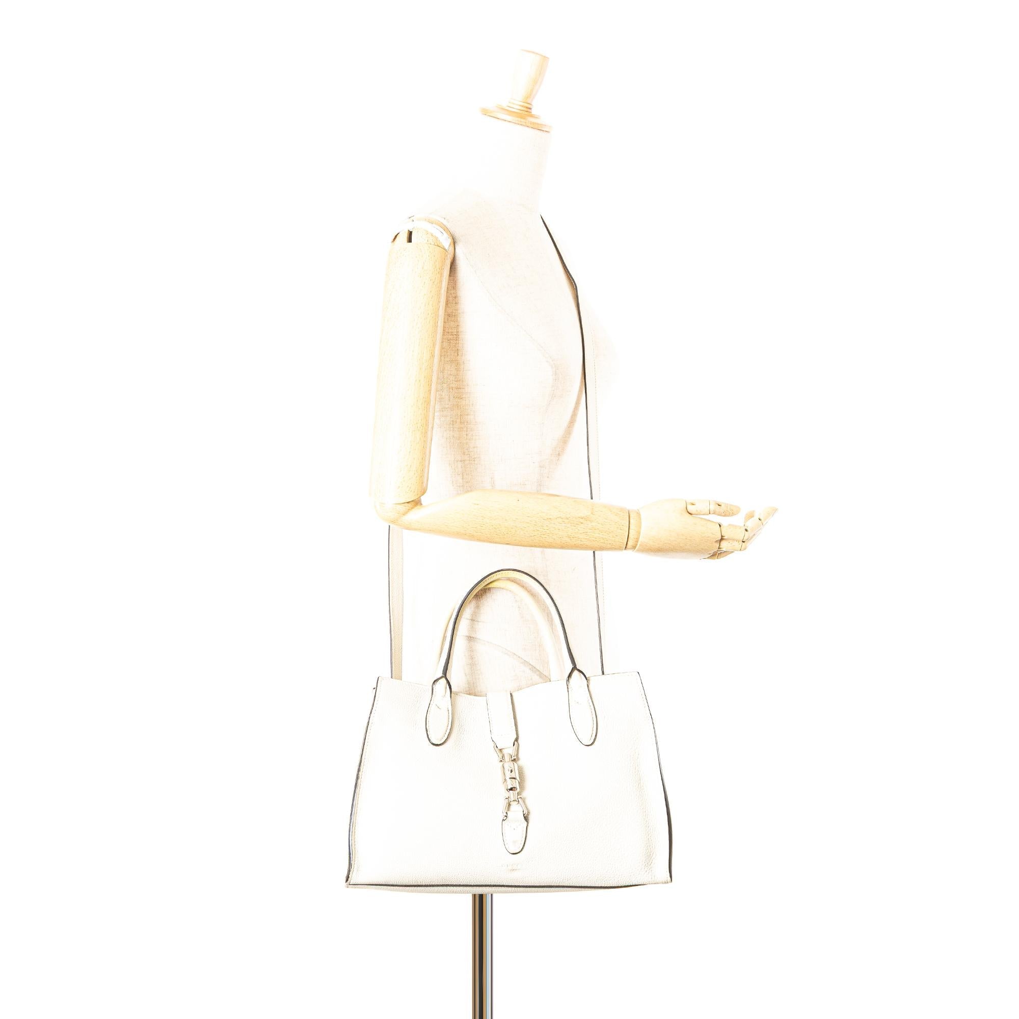 Gucci Small Grained Calfskin Soft Jackie Tote