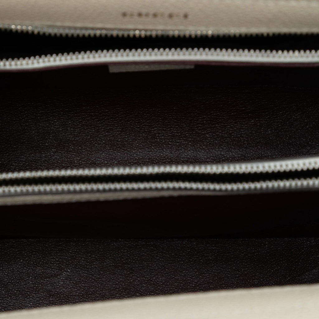 Gucci Small Grained Calfskin Zumi Top Handle Bag