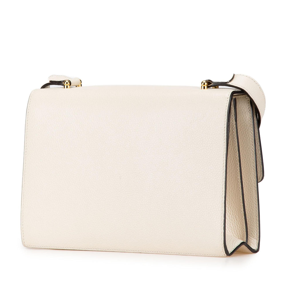Gucci Small Grainy Calfskin Zumi Flap Crossbody