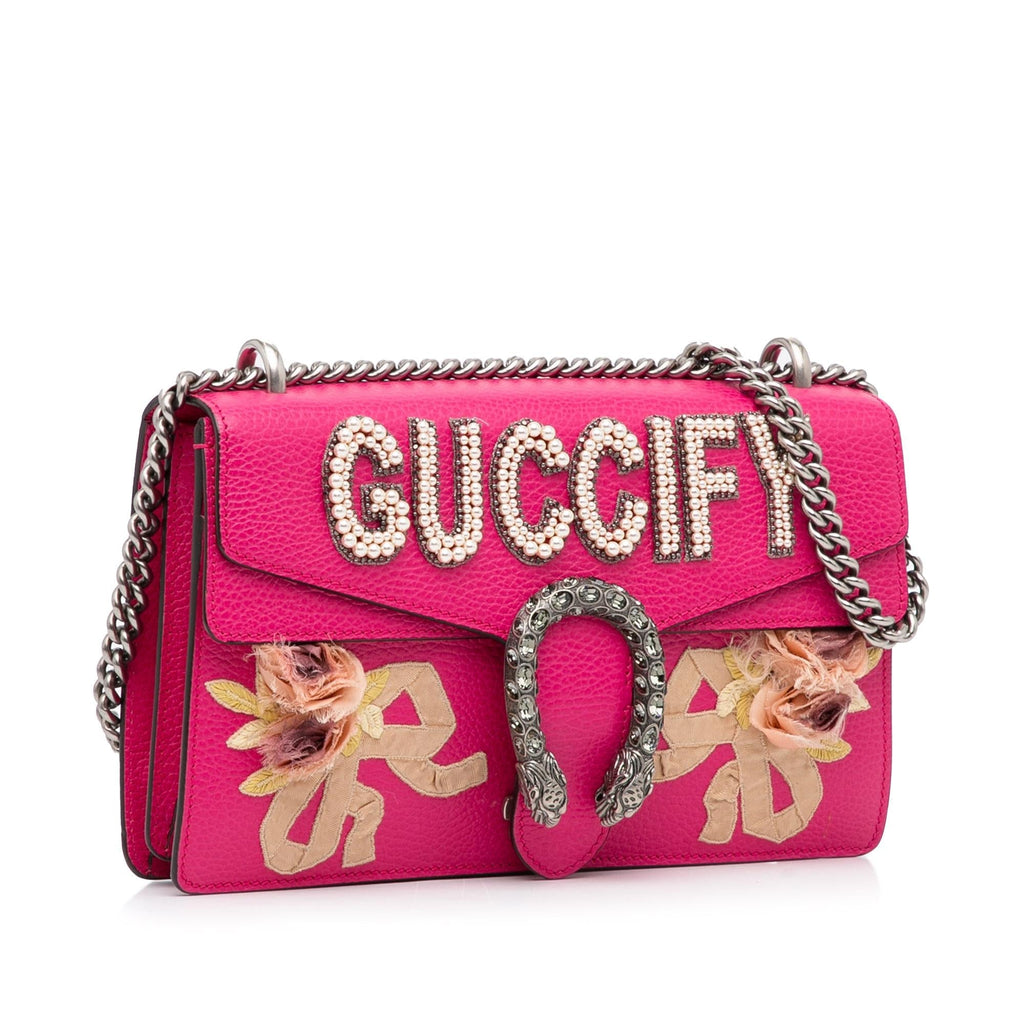 Gucci Small Guccify Dionysus Shoulder Bag (SHG-cGt27j)