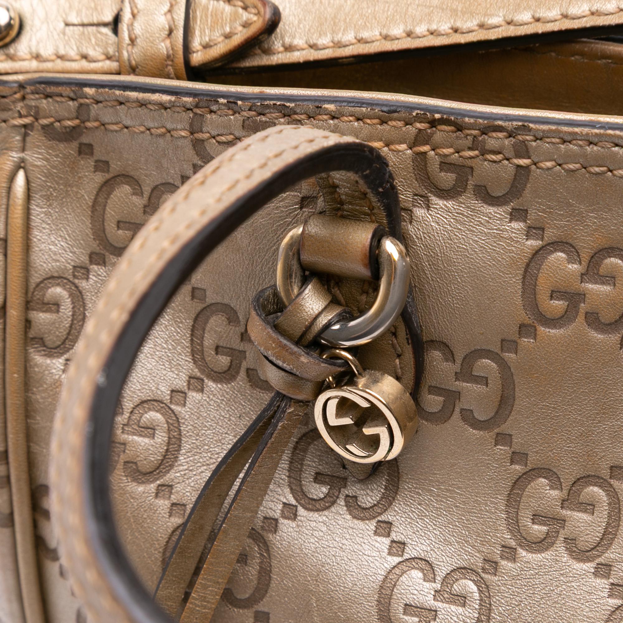 Gucci Small Guccissima Bree Satchel