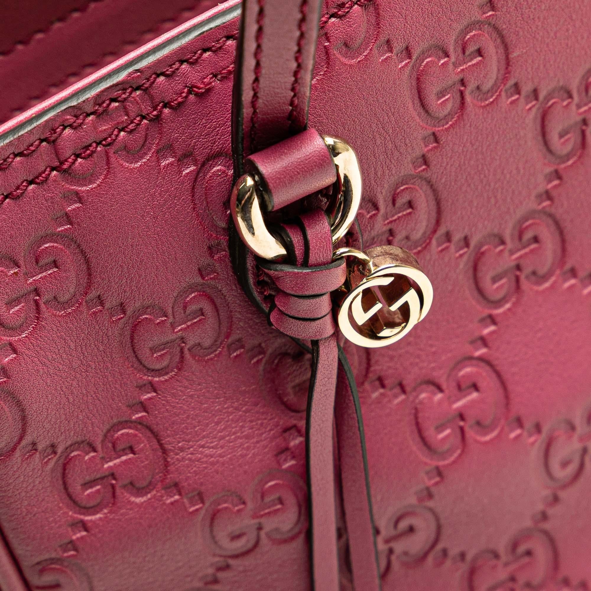 Gucci Small Guccissima Bree Satchel