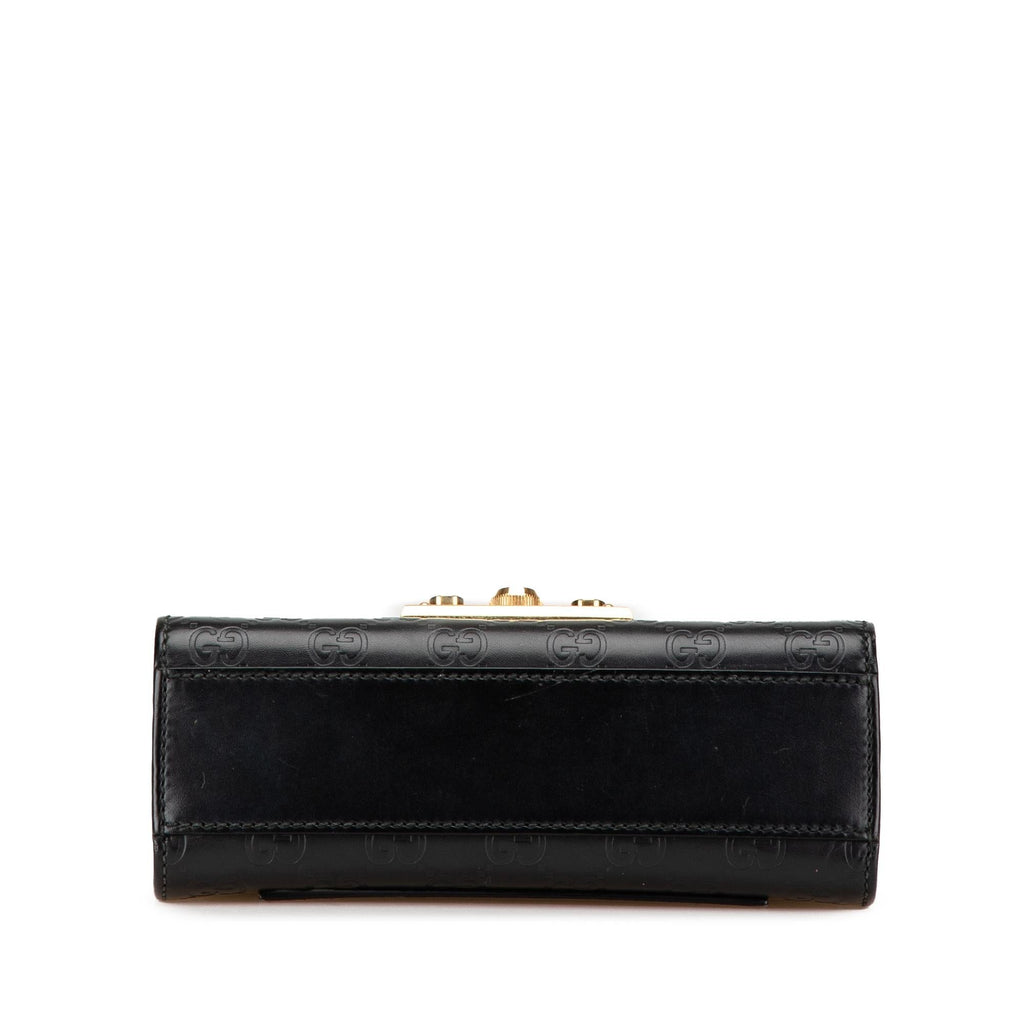 Gucci Small Guccissima Padlock Crossbody