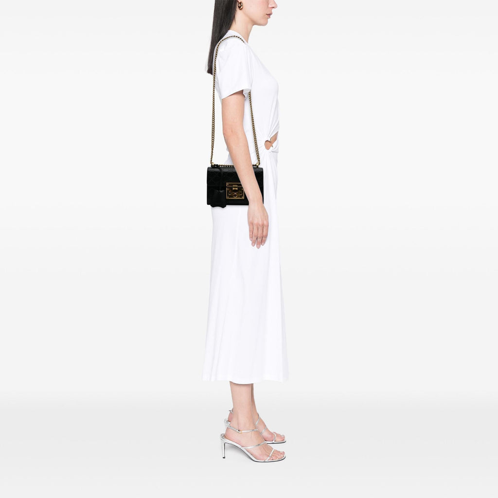 Gucci Small Guccissima Padlock Crossbody