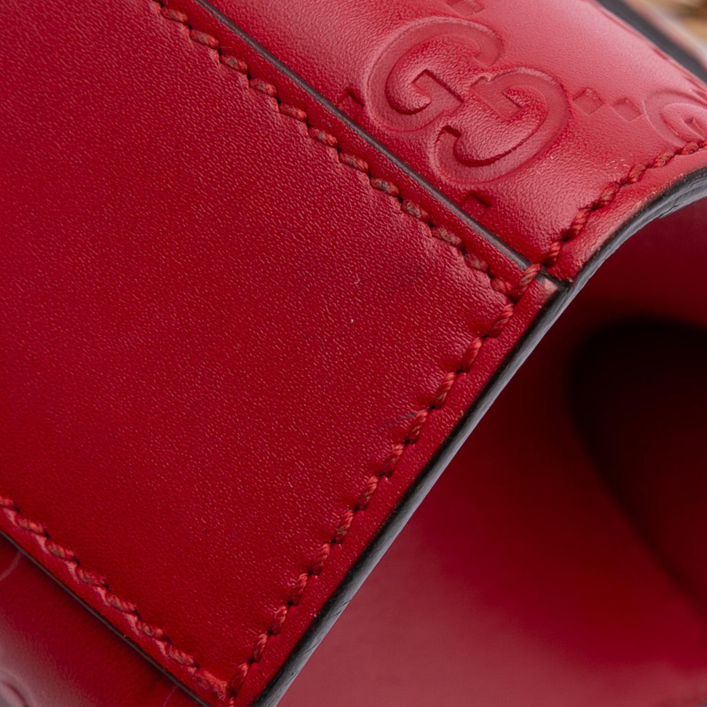 Gucci Small Guccissima Padlock Crossbody