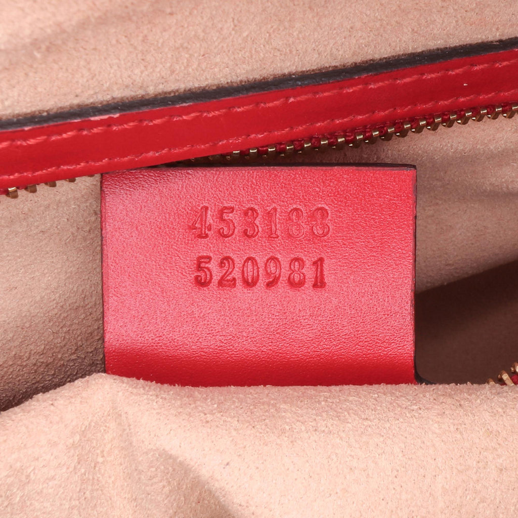 Gucci Small Guccissima Padlock Satchel