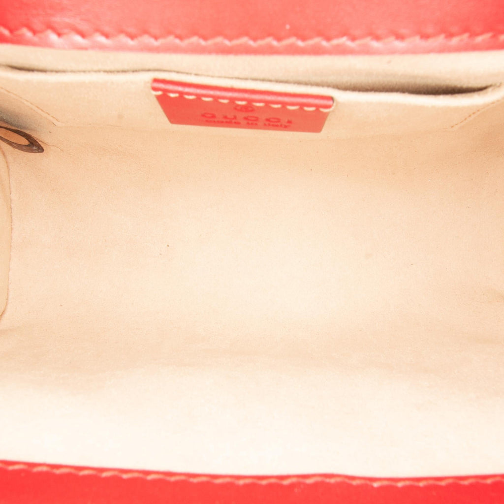 Gucci Small Guccissima Padlock Shoulder Bag (SHG-XCo2UJ)