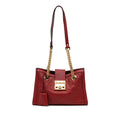 Gucci Small Guccissima Padlock Tote