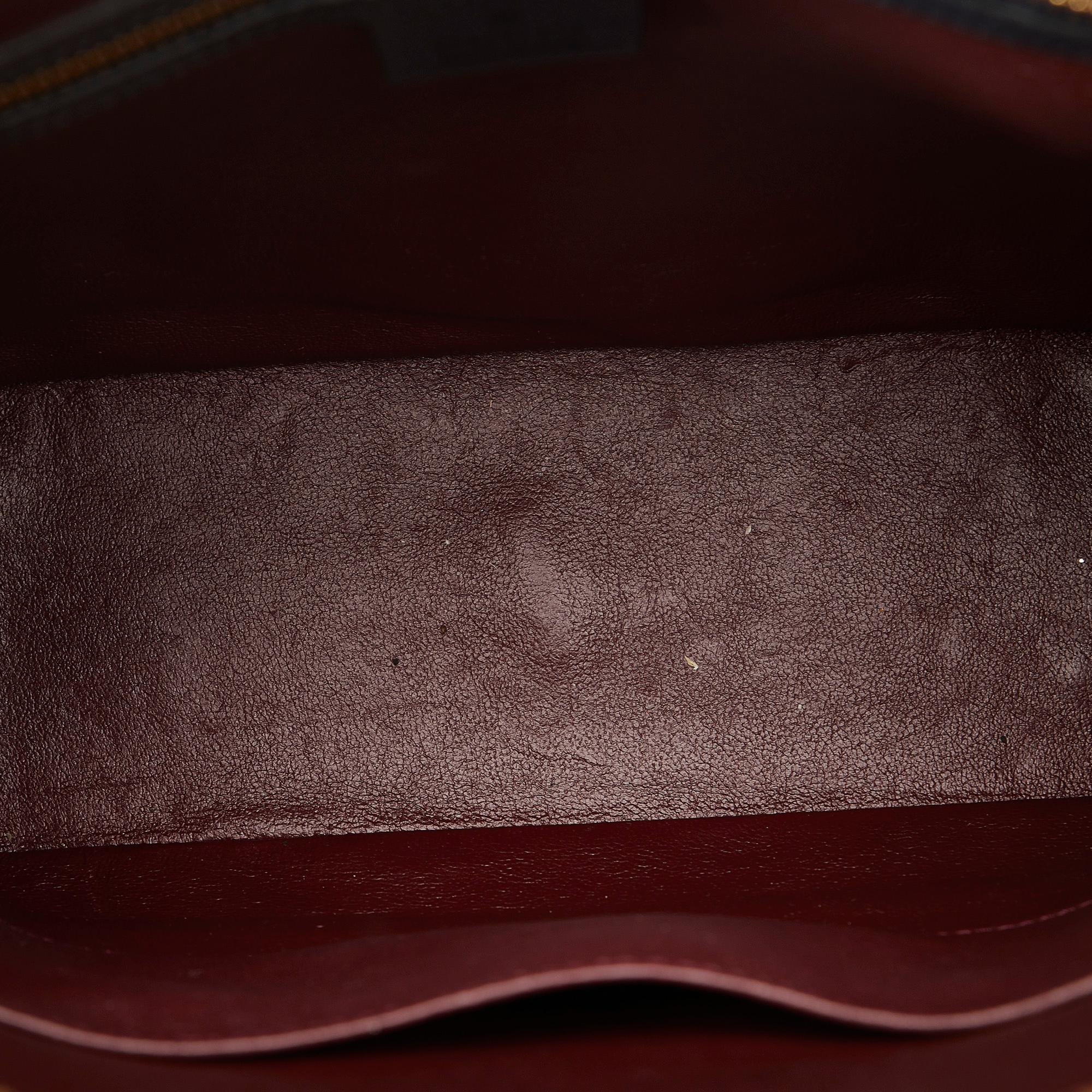Gucci Small Horsebit 1955 Canvas Top Handle (SHG-QIxwtd)