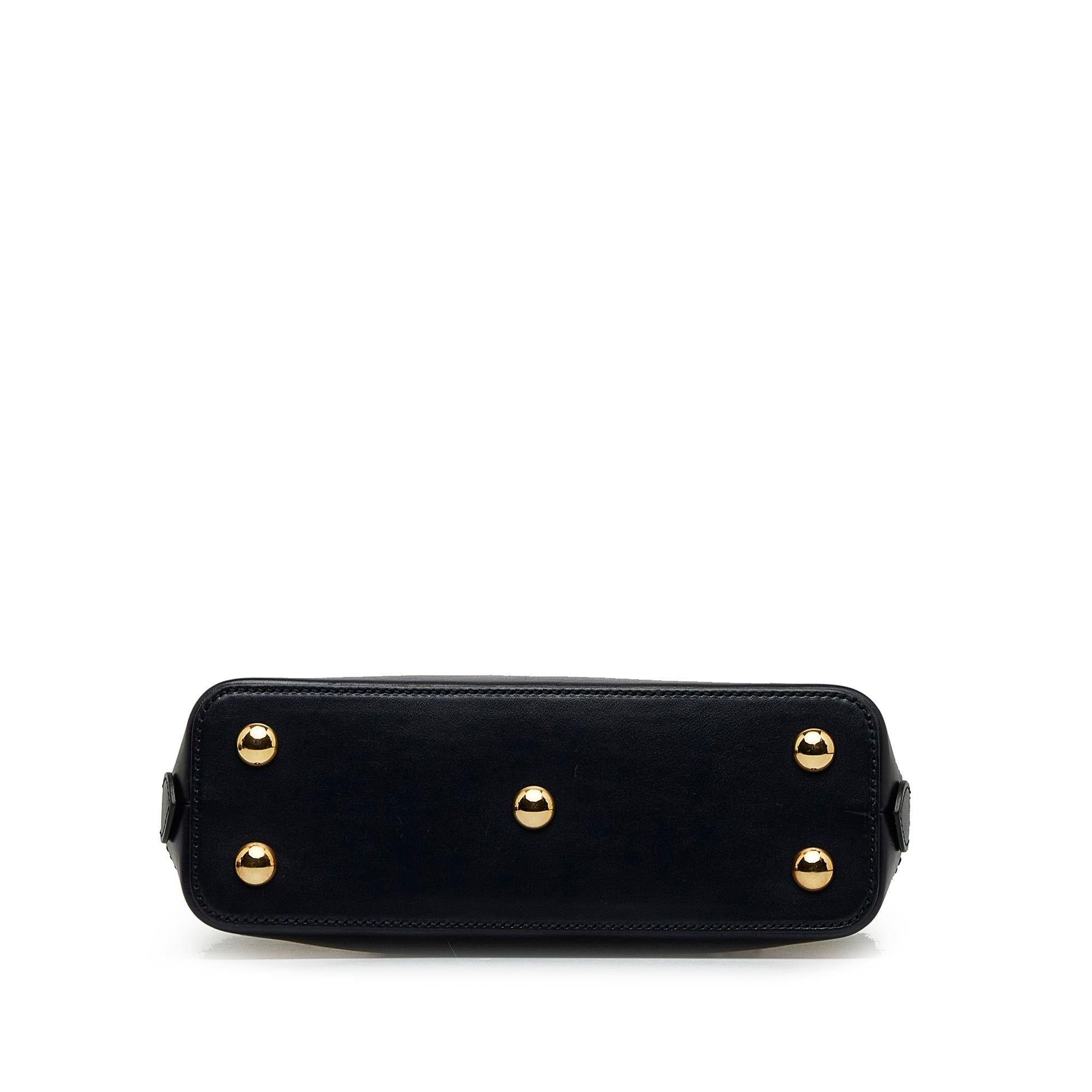 Gucci Small Horsebit 1955 Canvas Top Handle (SHG-hasten)