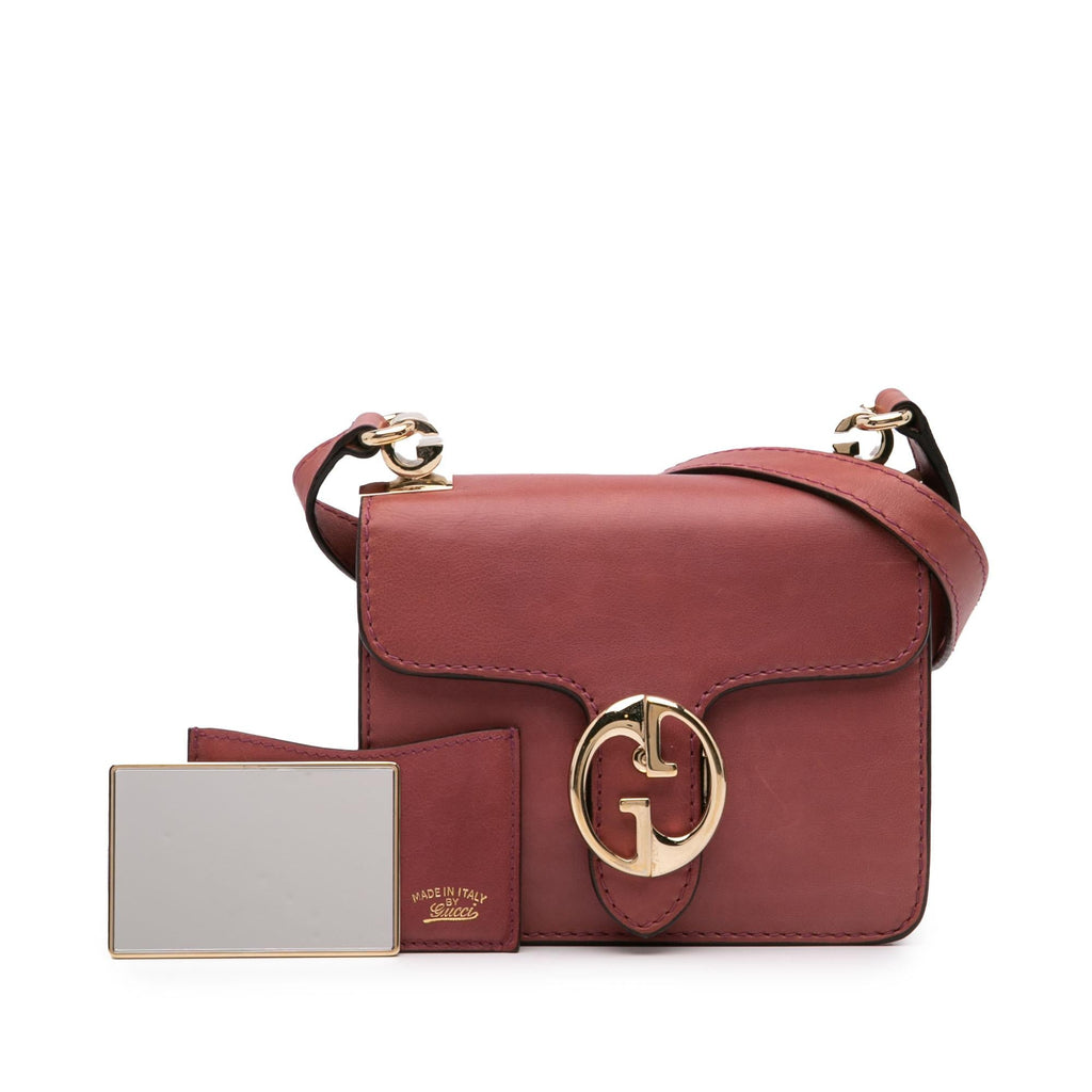Gucci Small Leather 1973 Crossbody Bag