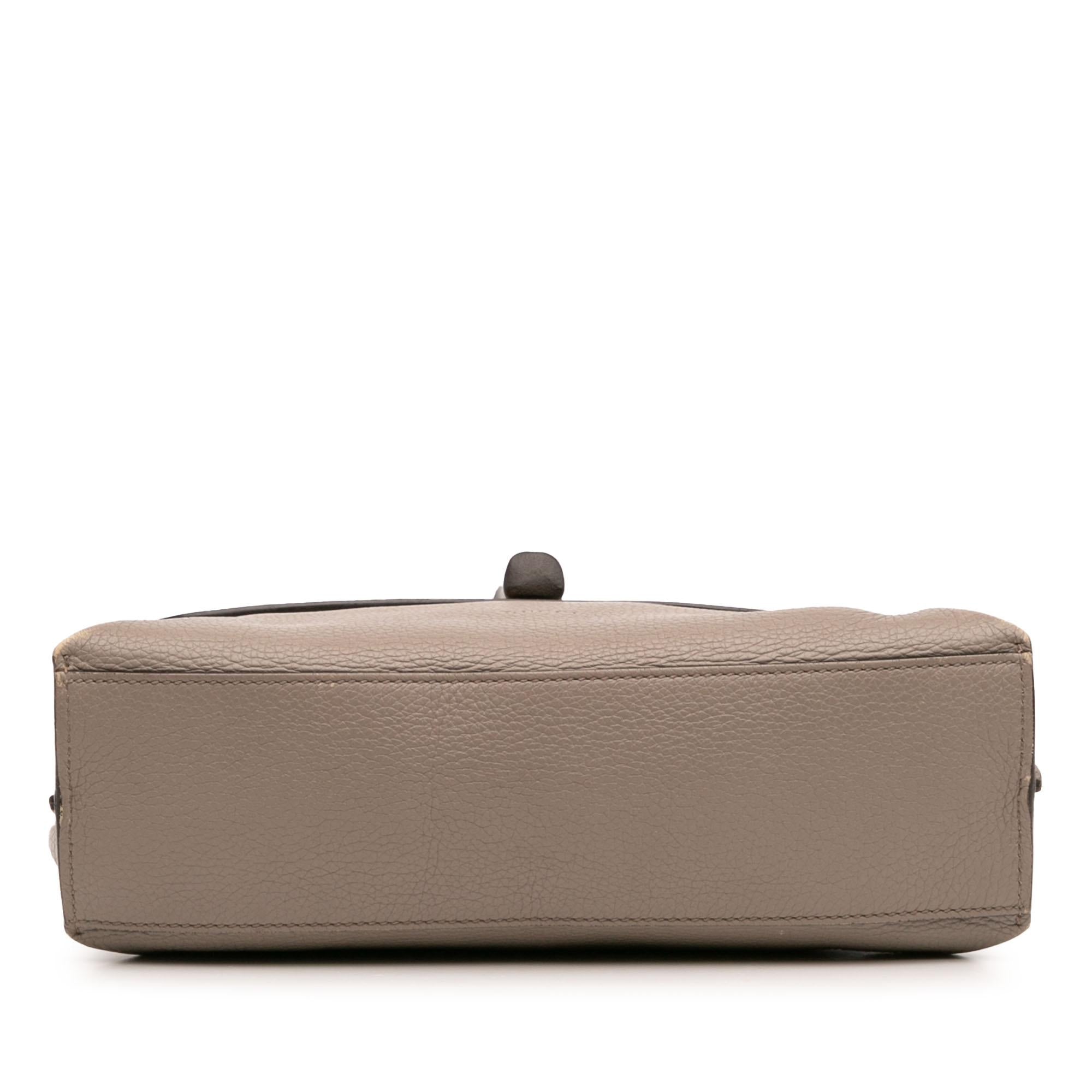 Gucci Small Leather Bamboo Daily Satchel