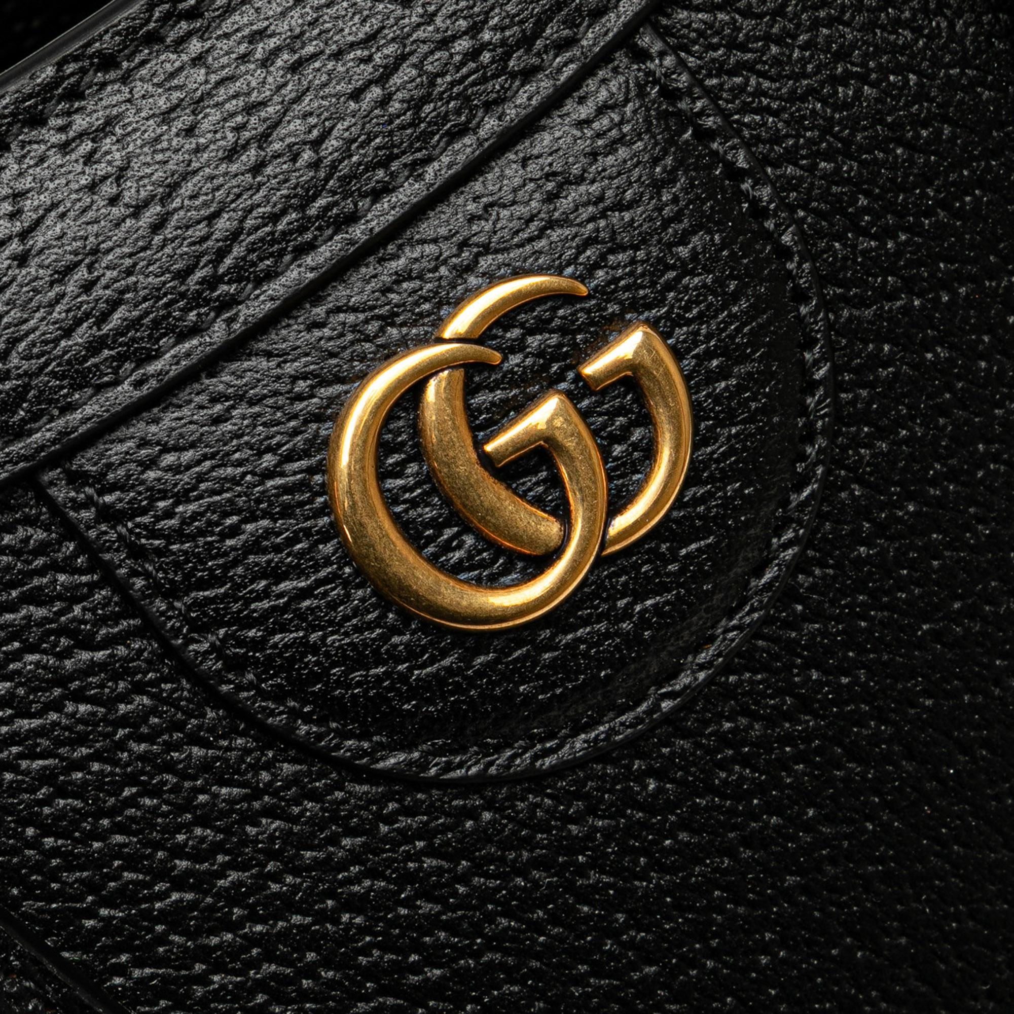 Gucci Small Leather Bamboo Diana Satchel