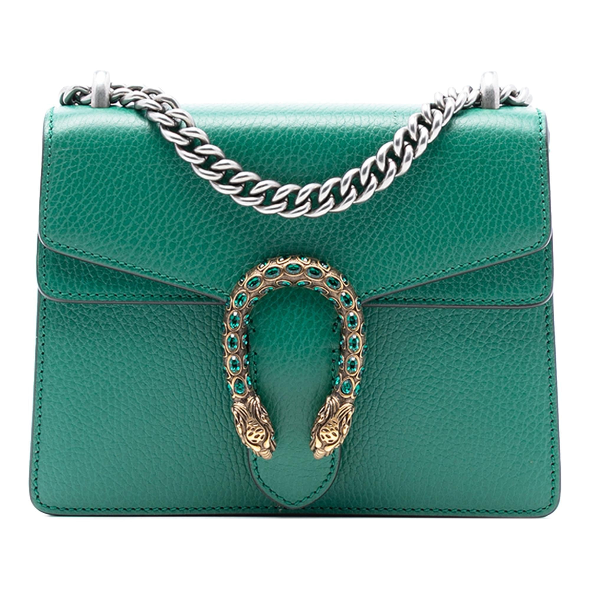 Gucci Small Leather Dionysus Crossbody