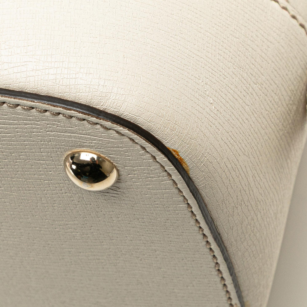 Gucci Small Leather Flora Nice Dome Satchel