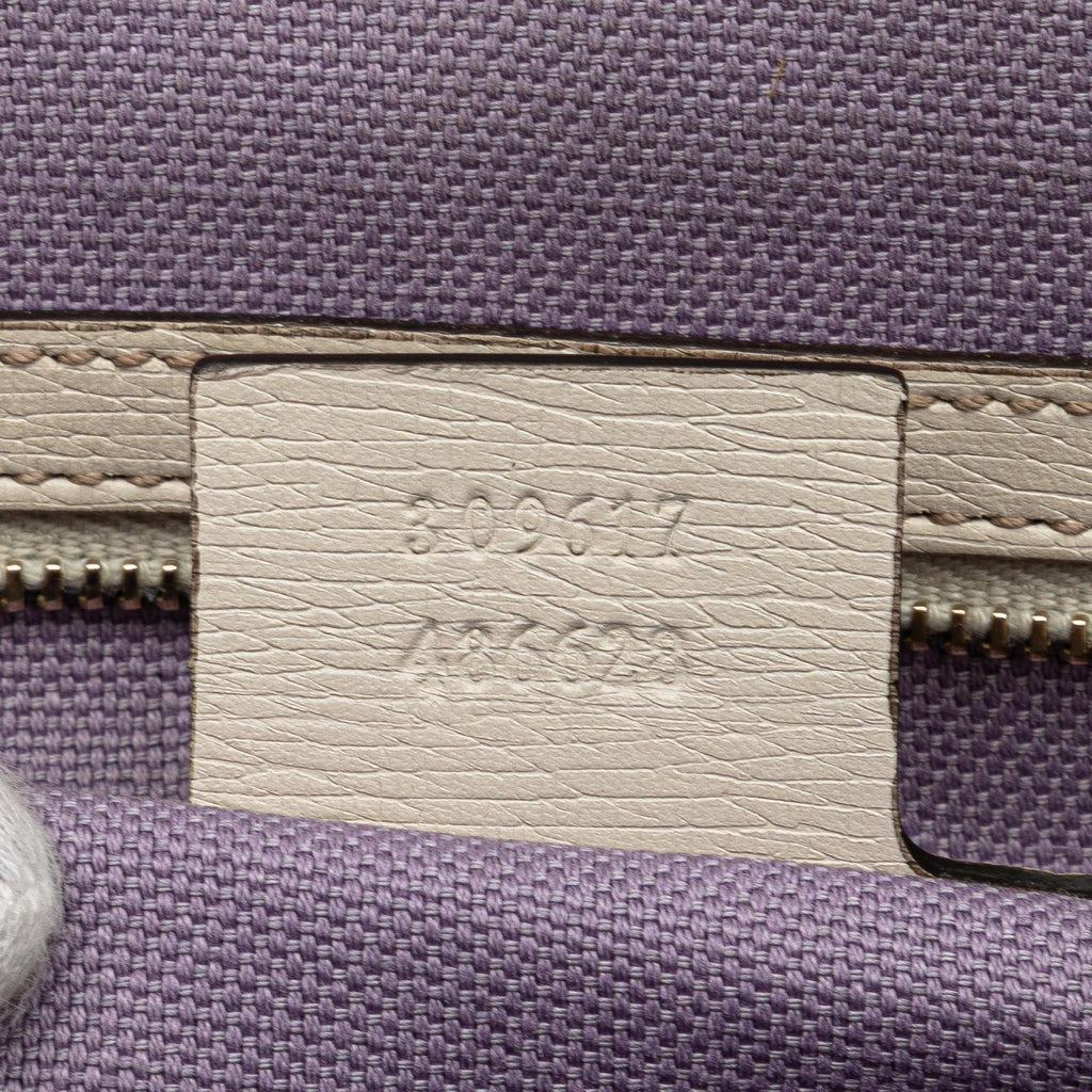 Gucci Small Leather Flora Nice Dome Satchel