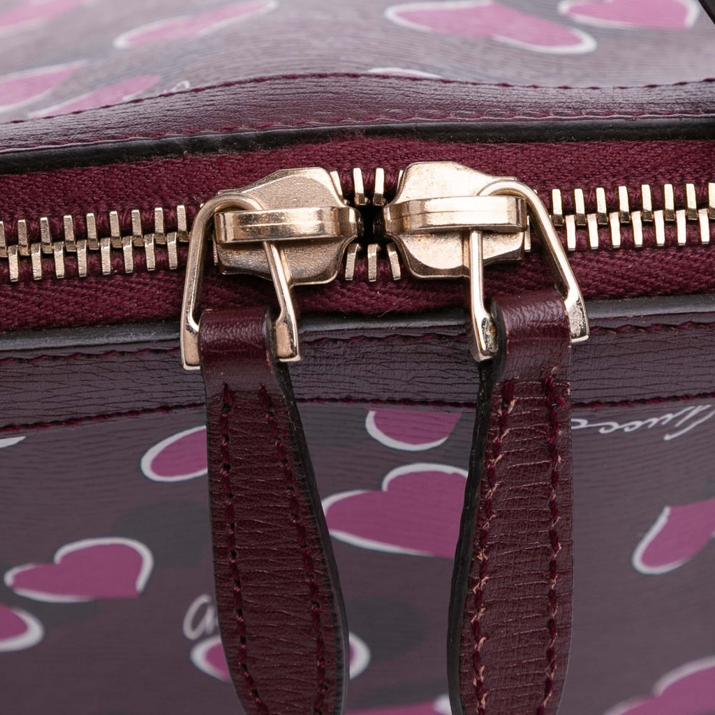 Gucci Small Leather Heartbeat Nice Dome Satchel