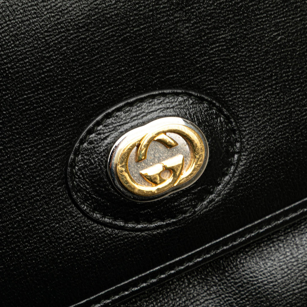 Gucci Small Leather Marina Chain Shoulder Bag