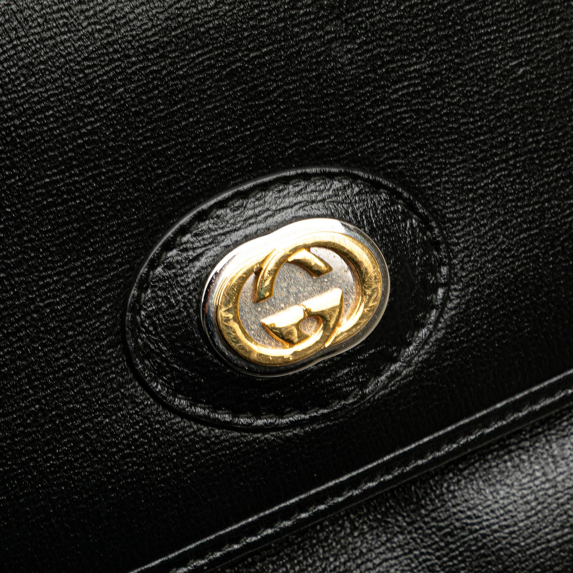 Gucci Small Leather Marina Chain Shoulder Bag