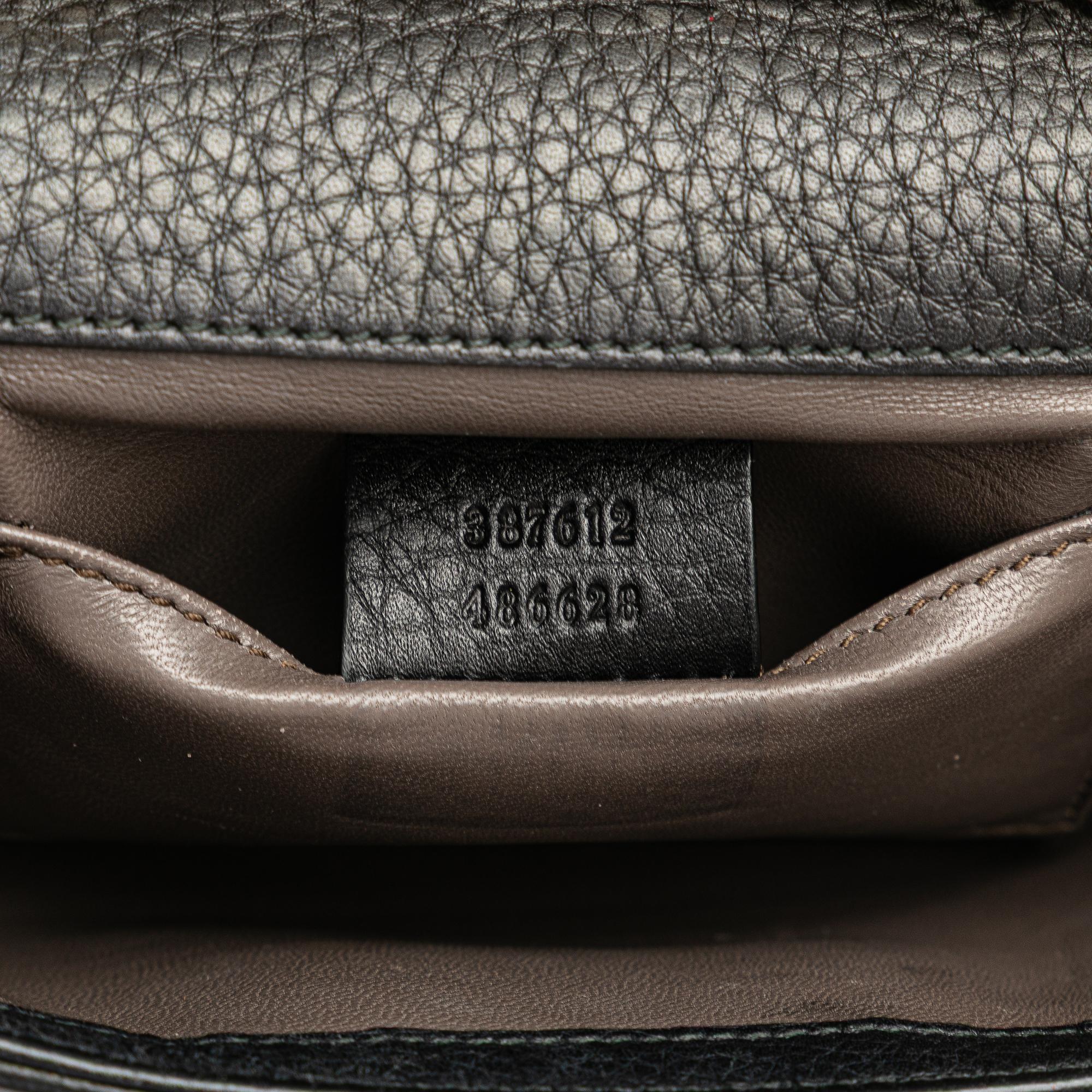 Gucci Small Leather Miss Bamboo Crossbody