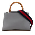 Gucci Small Leather Nymphaea Satchel