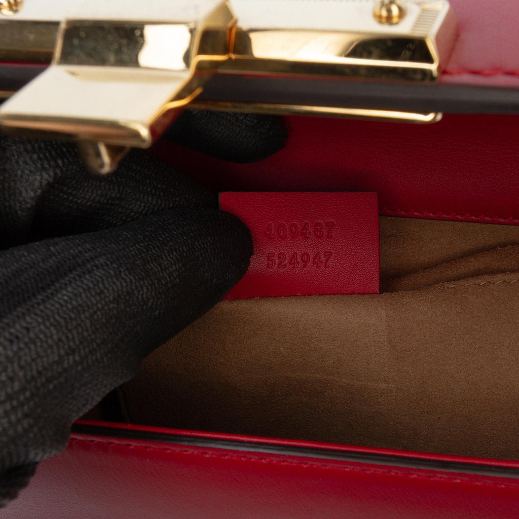 Gucci Small Leather Padlock Crossbody
