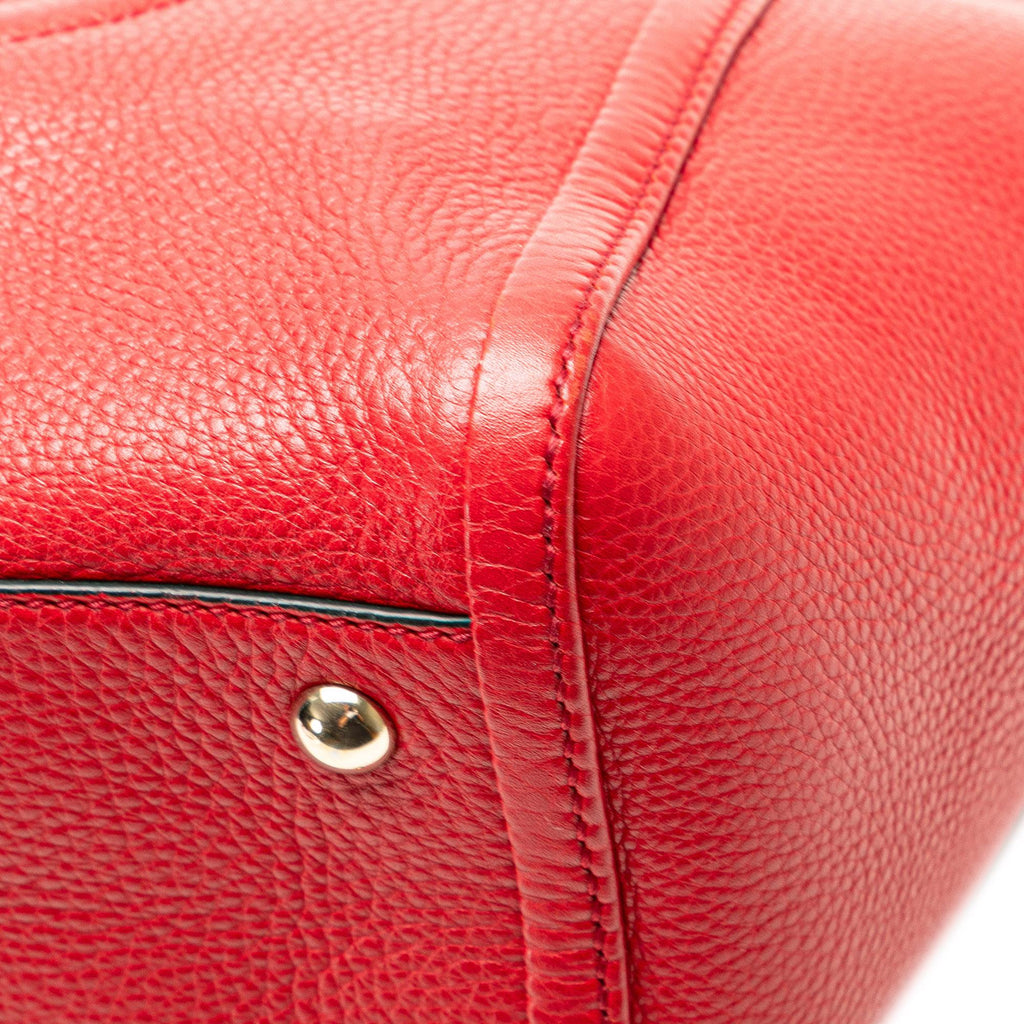 Gucci Small Leather Soho Cellarius Satchel