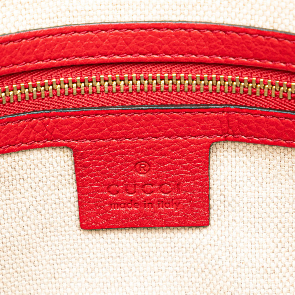 Gucci Small Leather Soho Cellarius Satchel