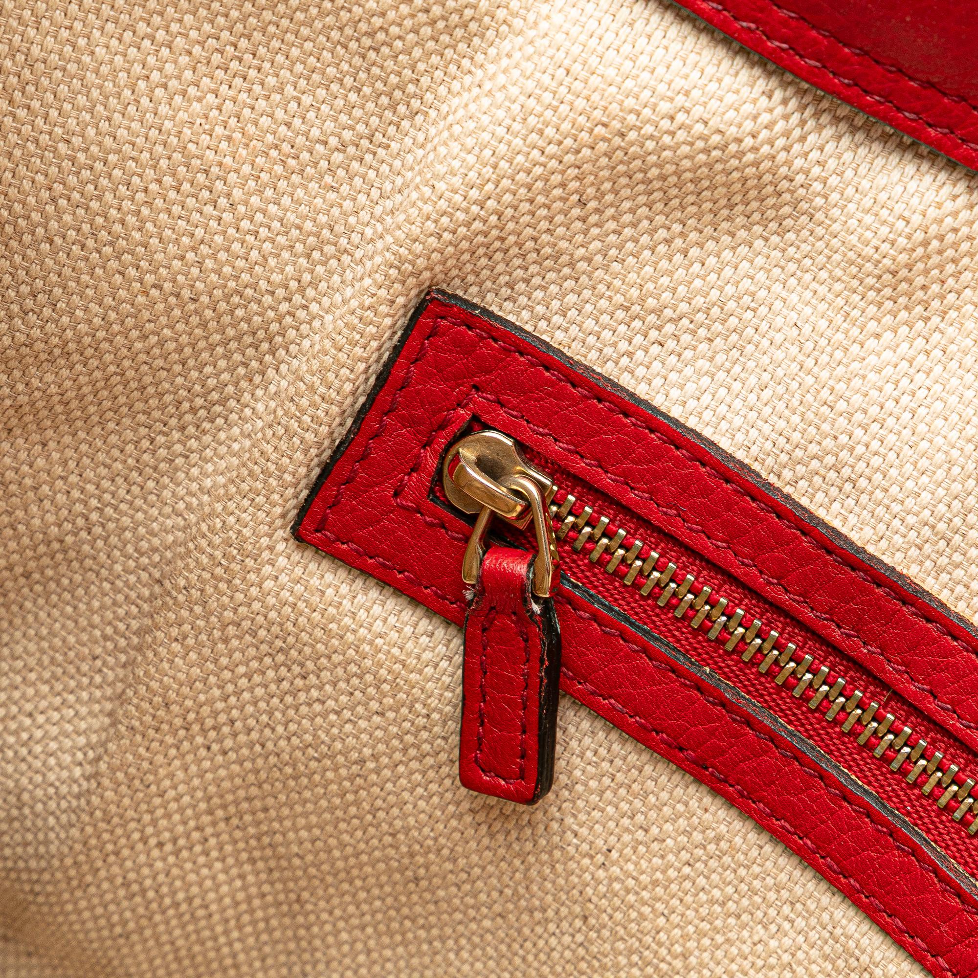 Gucci Small Leather Soho Cellarius Satchel