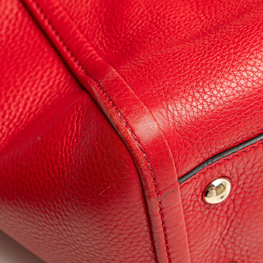 Gucci Small Leather Soho Cellarius Satchel