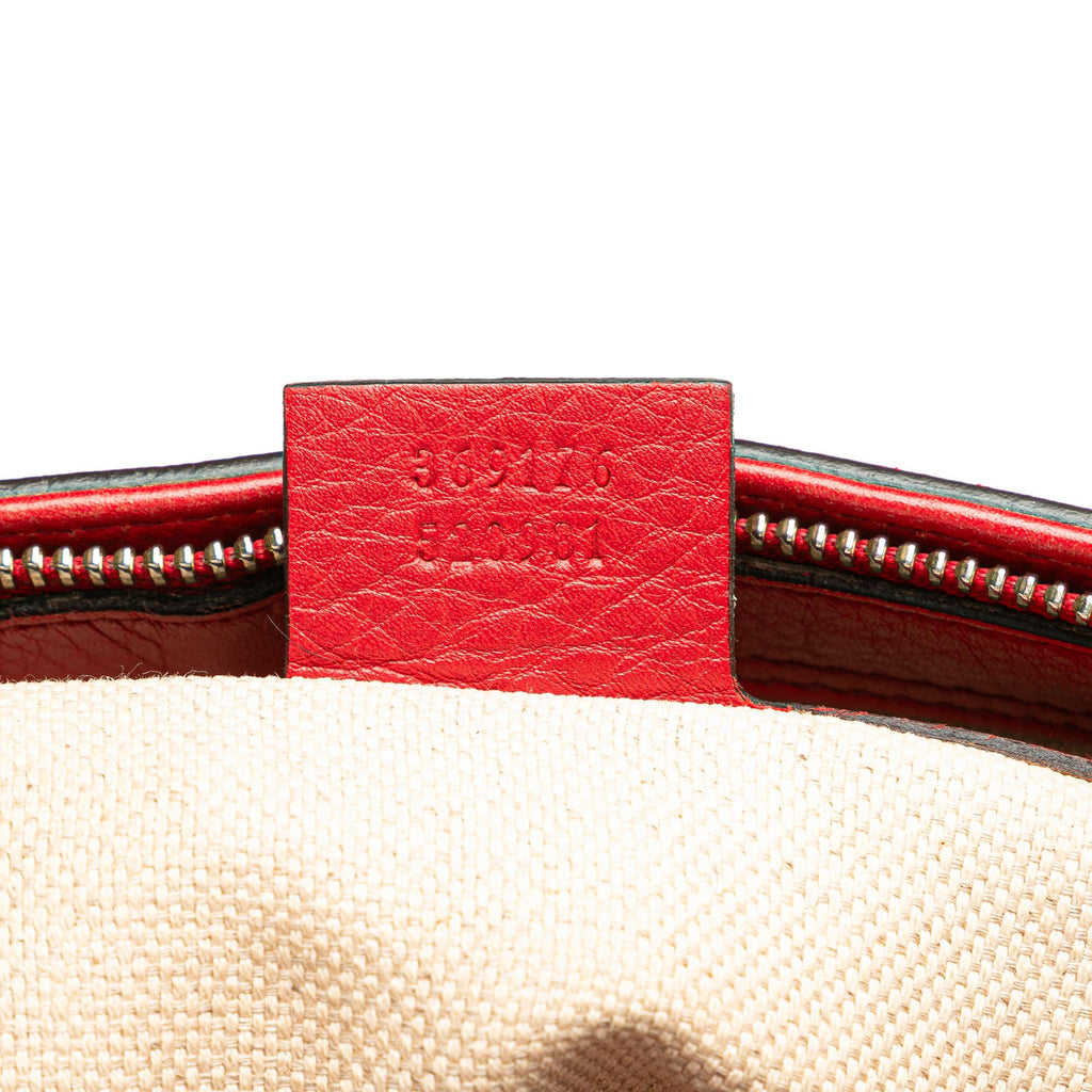 Gucci Small Leather Soho Cellarius Satchel