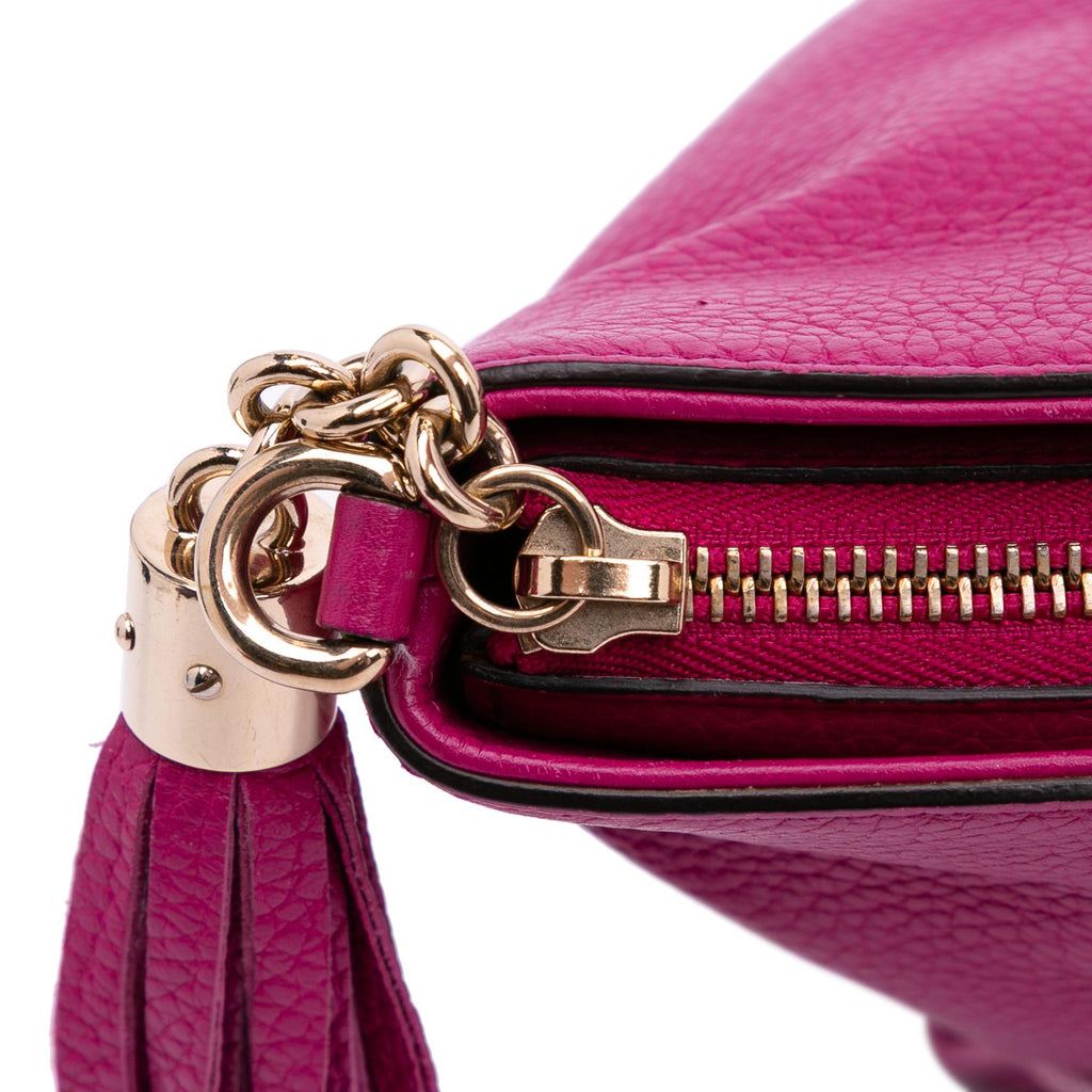 Gucci Small Leather Soho Cellarius Satchel