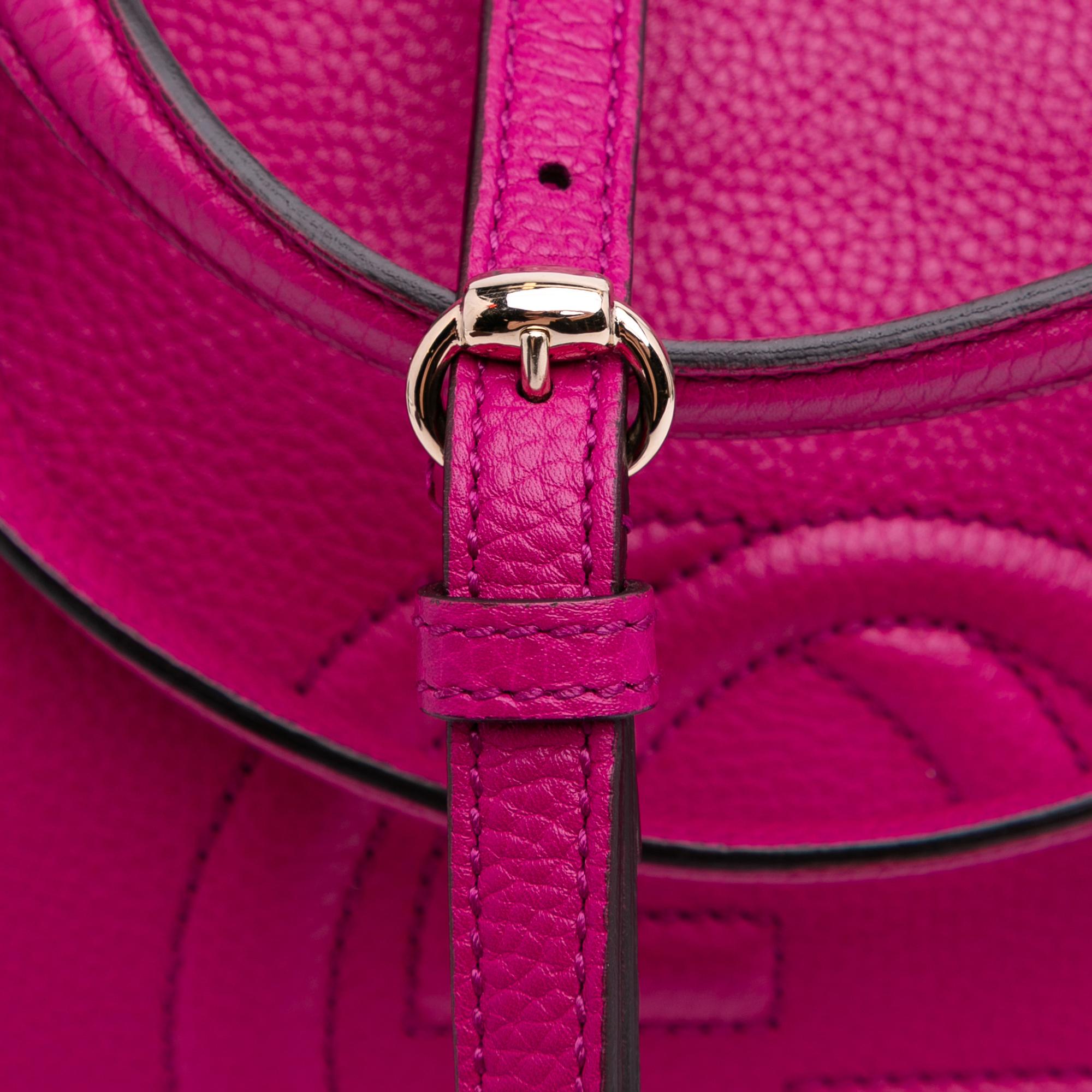 Gucci Small Leather Soho Cellarius Satchel