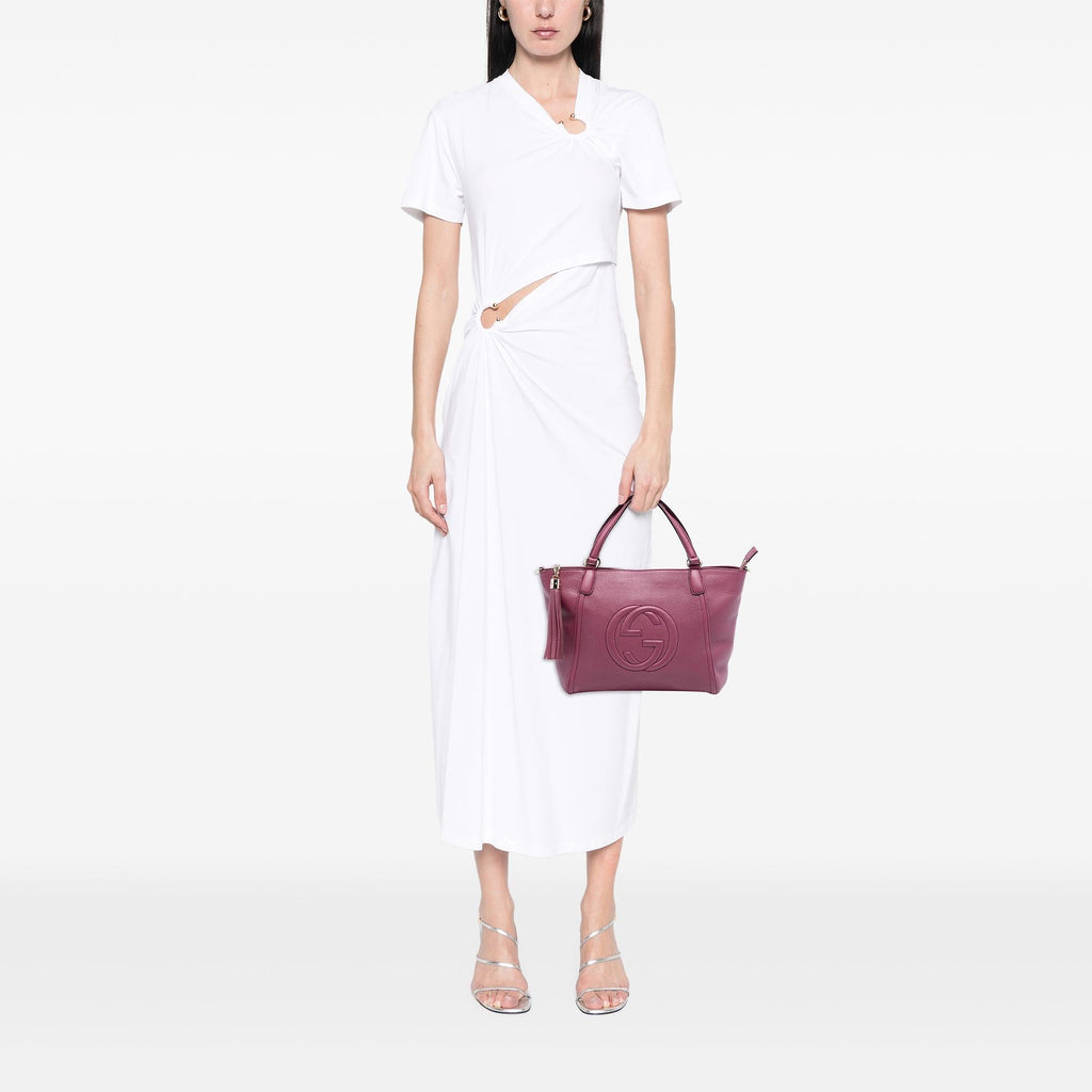 Gucci Small Leather Soho Cellarius Satchel