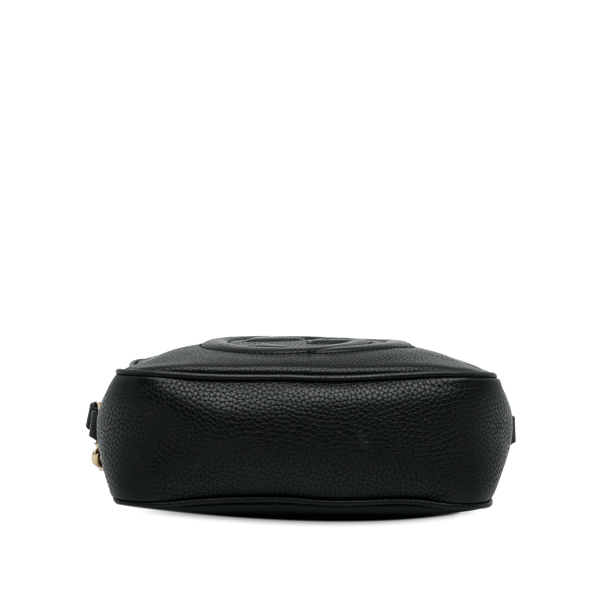 Gucci Small Leather Soho Disco Crossbody (SHG-XZOEXT)