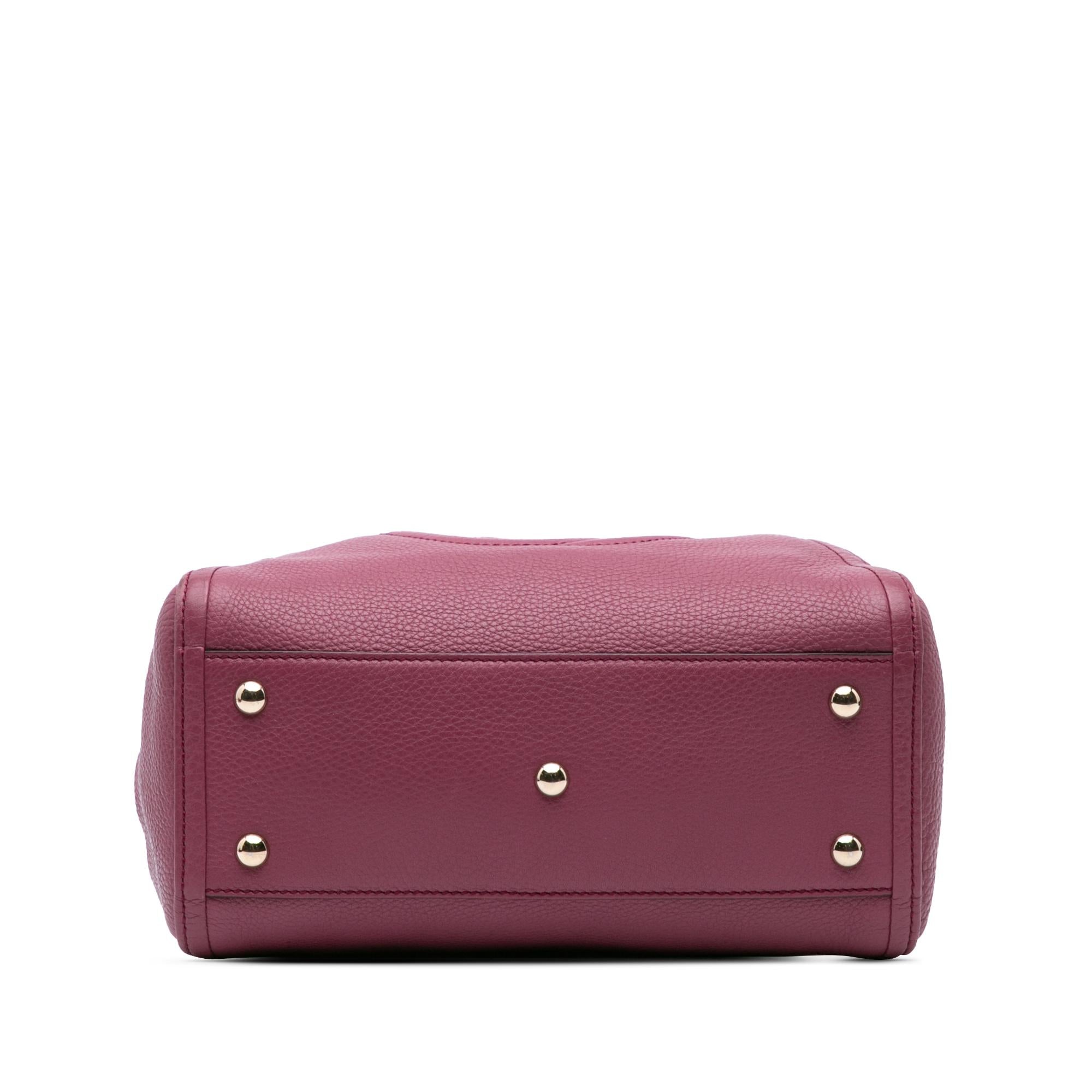 Gucci Small Leather Soho Satchel